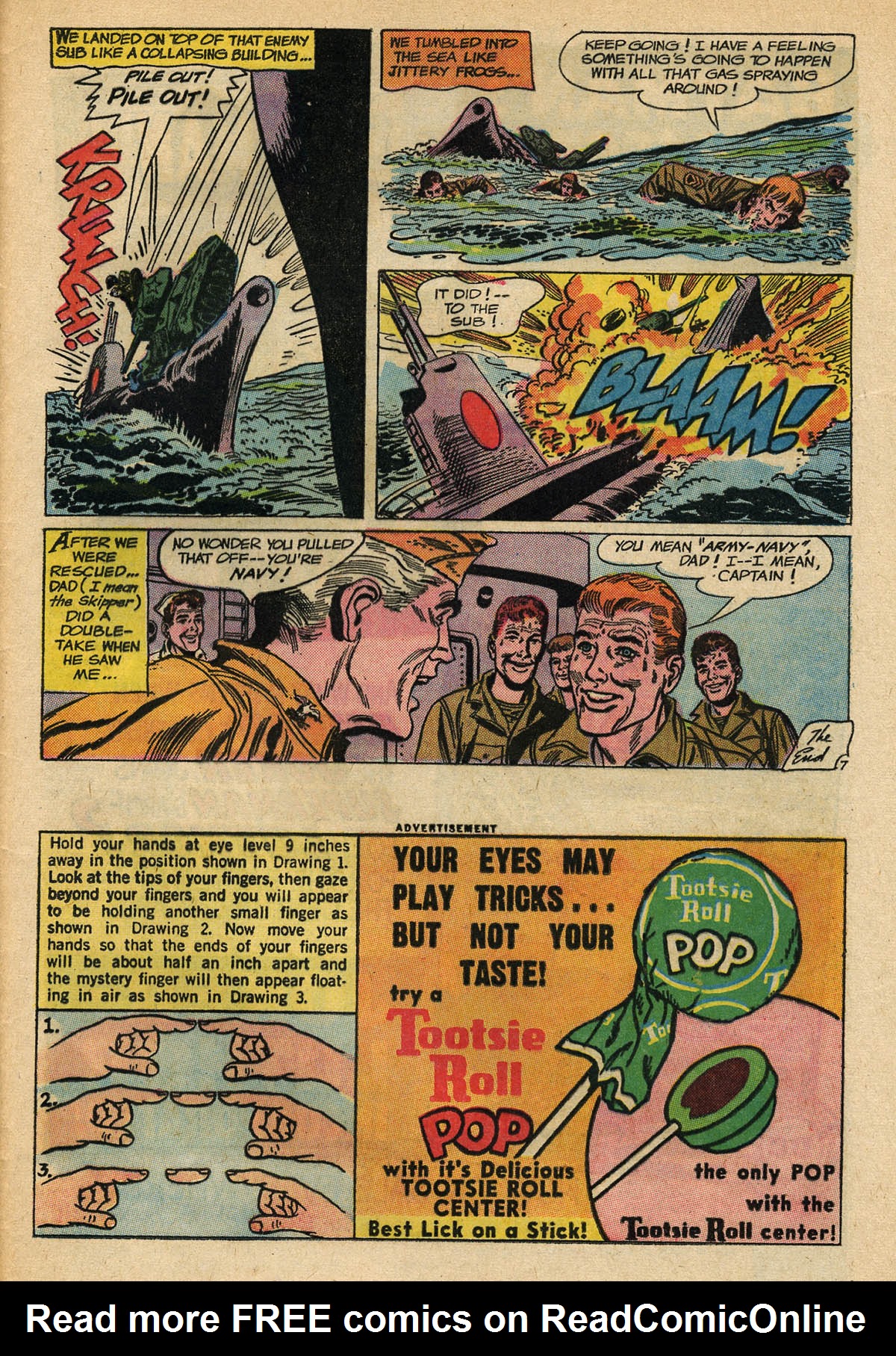 Read online Our Army at War (1952) comic -  Issue #124 - 33