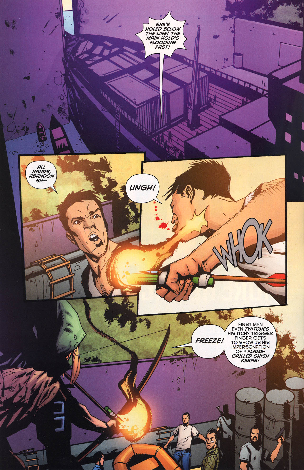 Read online Green Arrow: Year One comic -  Issue #6 - 10