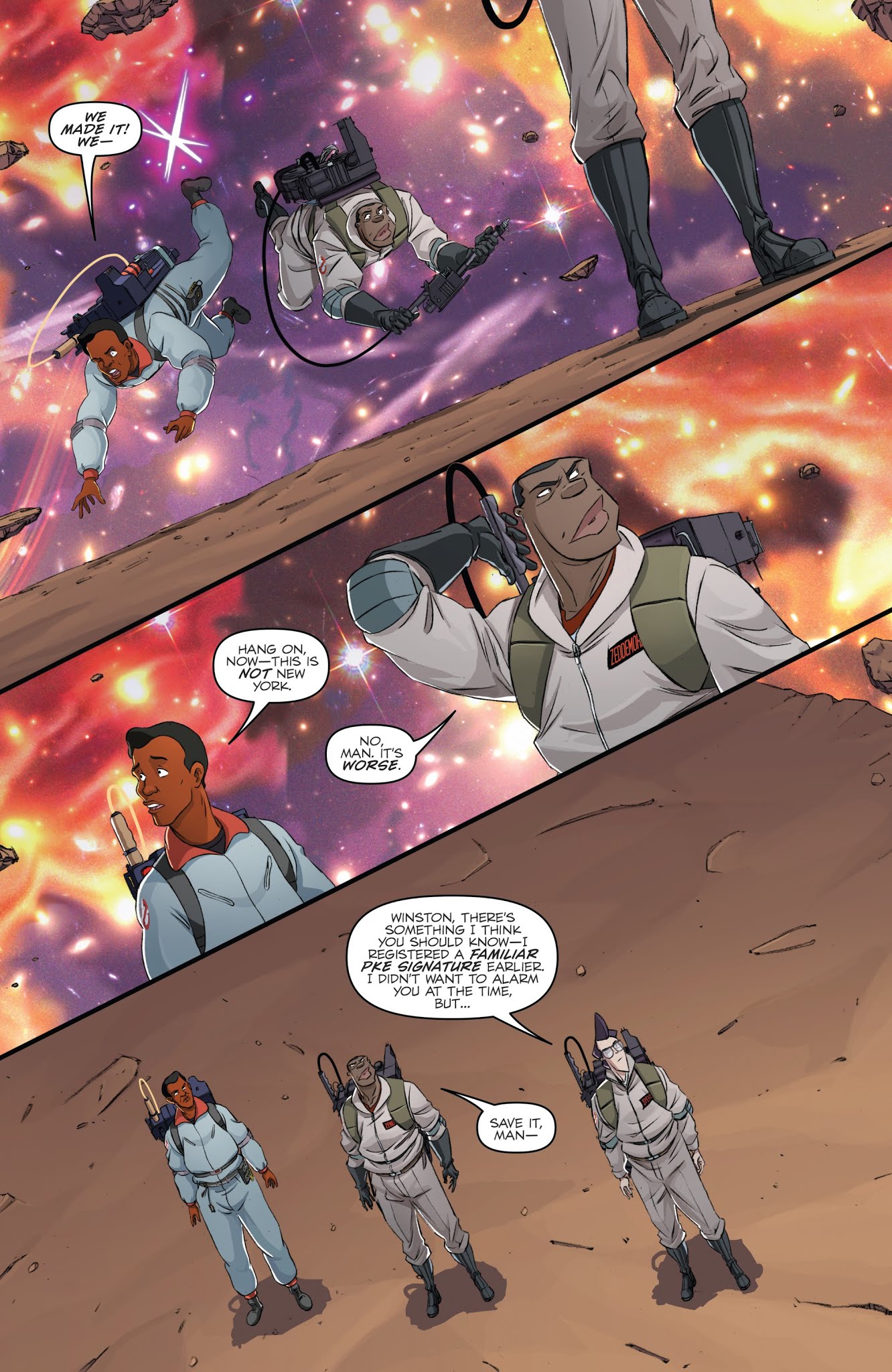 Read online Ghostbusters: Crossing Over comic -  Issue #7 - 25