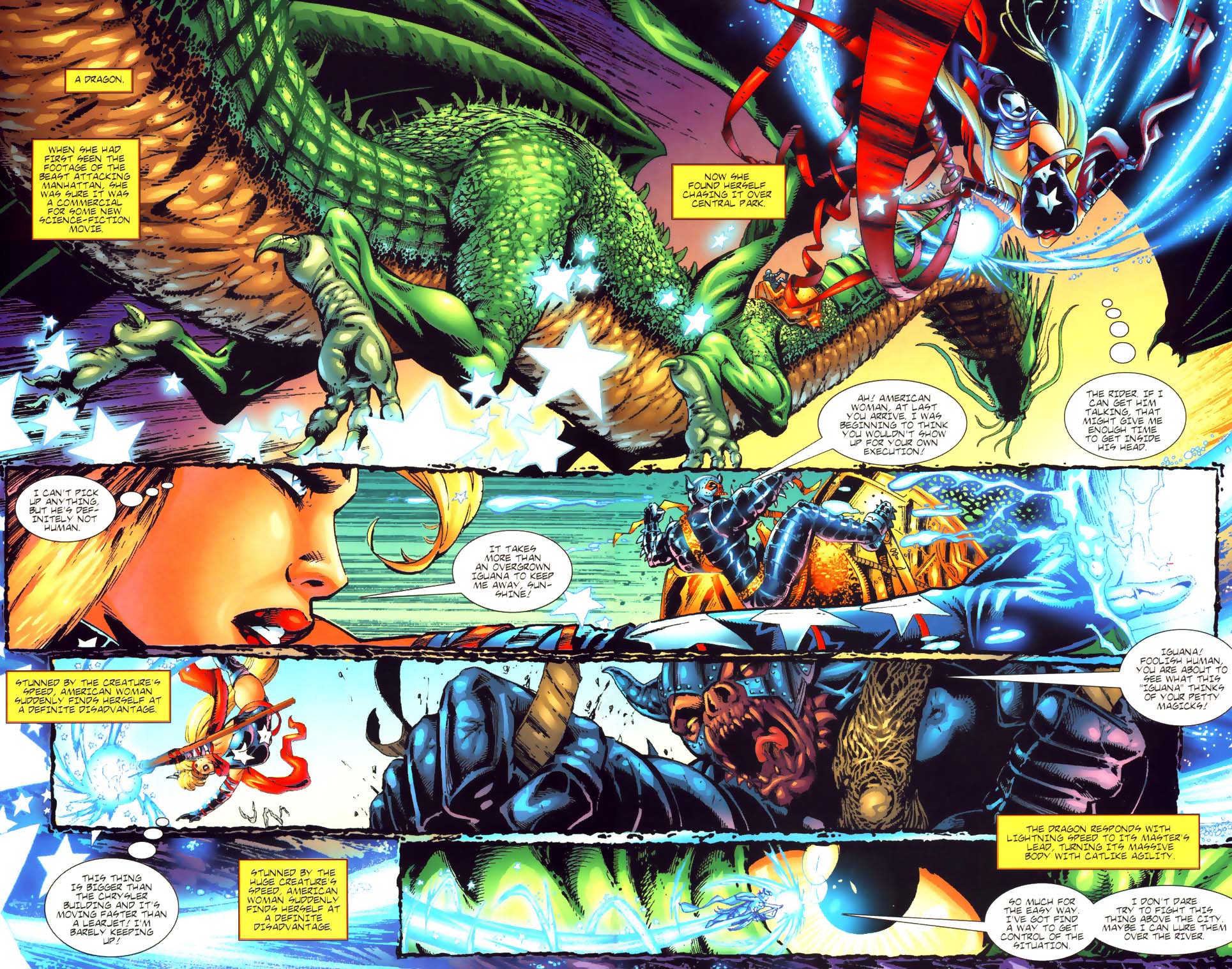 Read online American Woman comic -  Issue #1 - 5