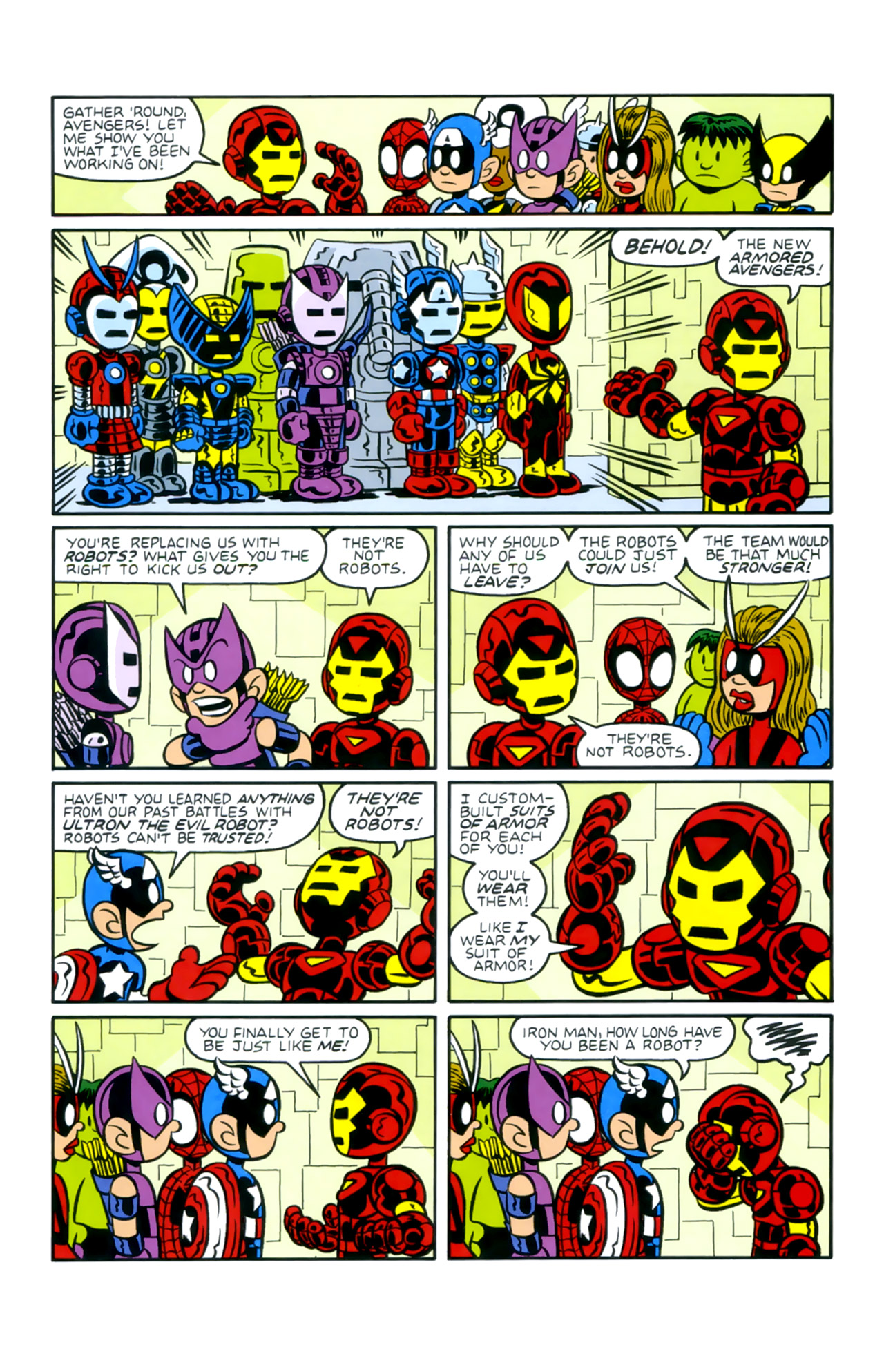 Read online Mini Marvels Ultimate Collection comic -  Issue # TPB (Part 2) - 64