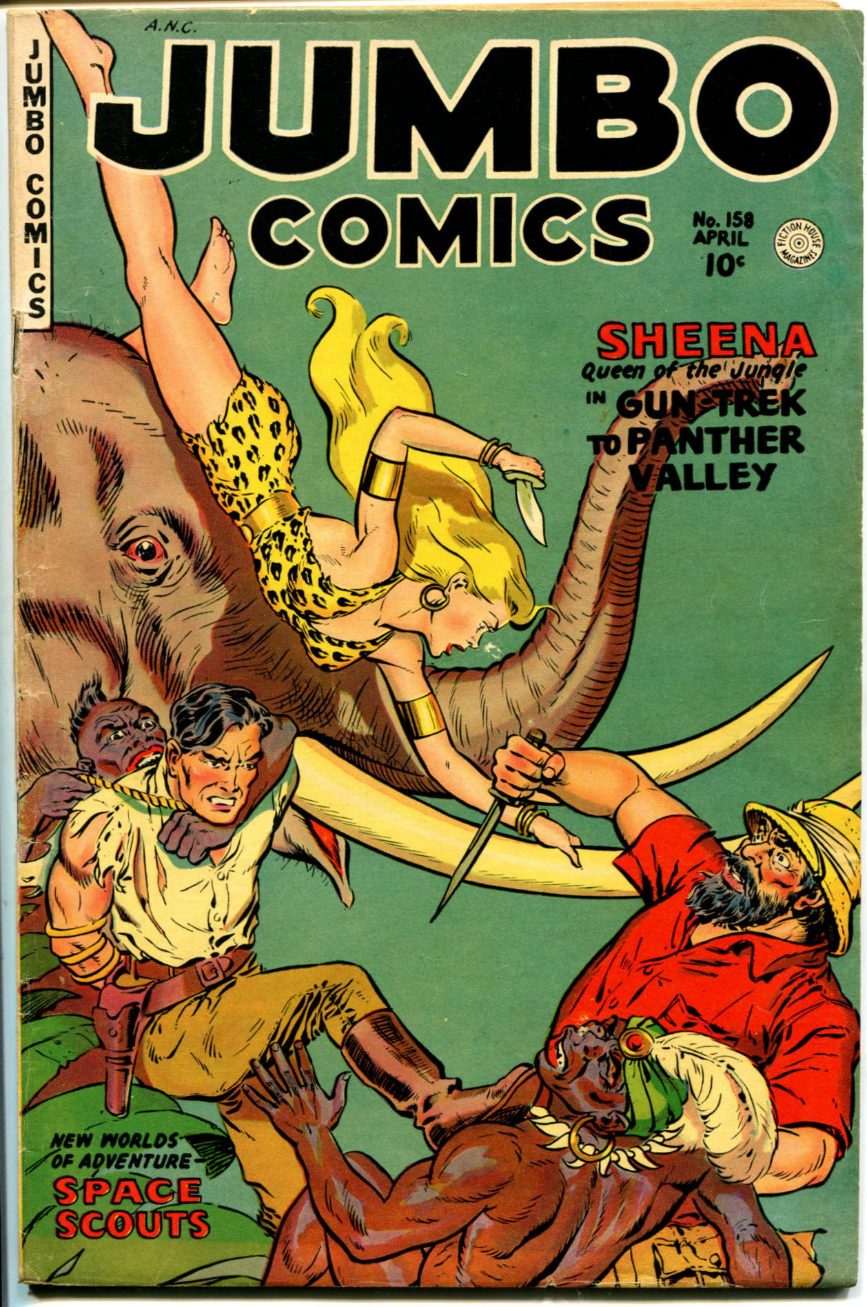Read online Jumbo Comics comic -  Issue #158 - 1