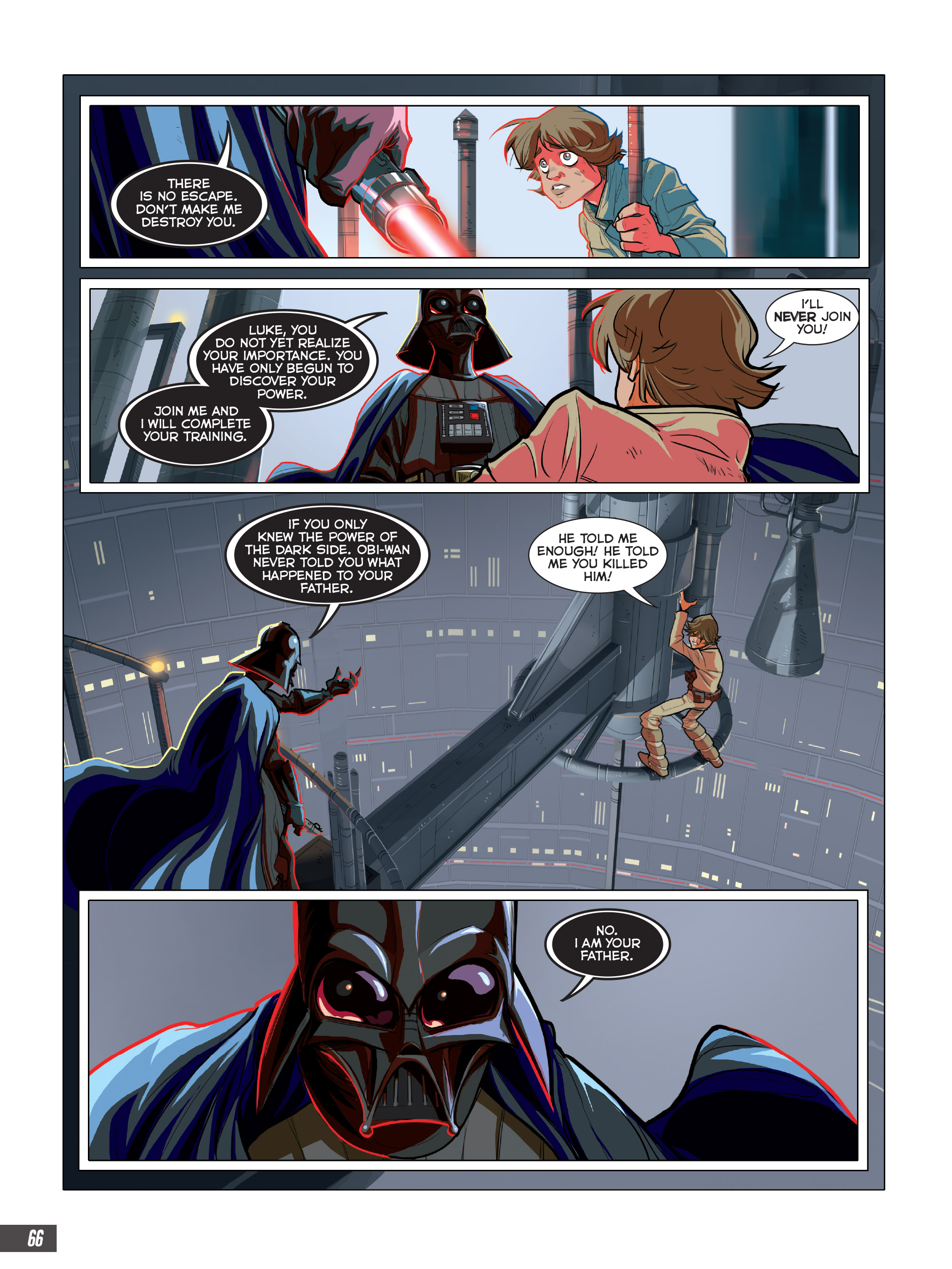 Read online Star Wars: The Empire Strikes Back Graphic Novel Adaptation comic -  Issue # Full - 65