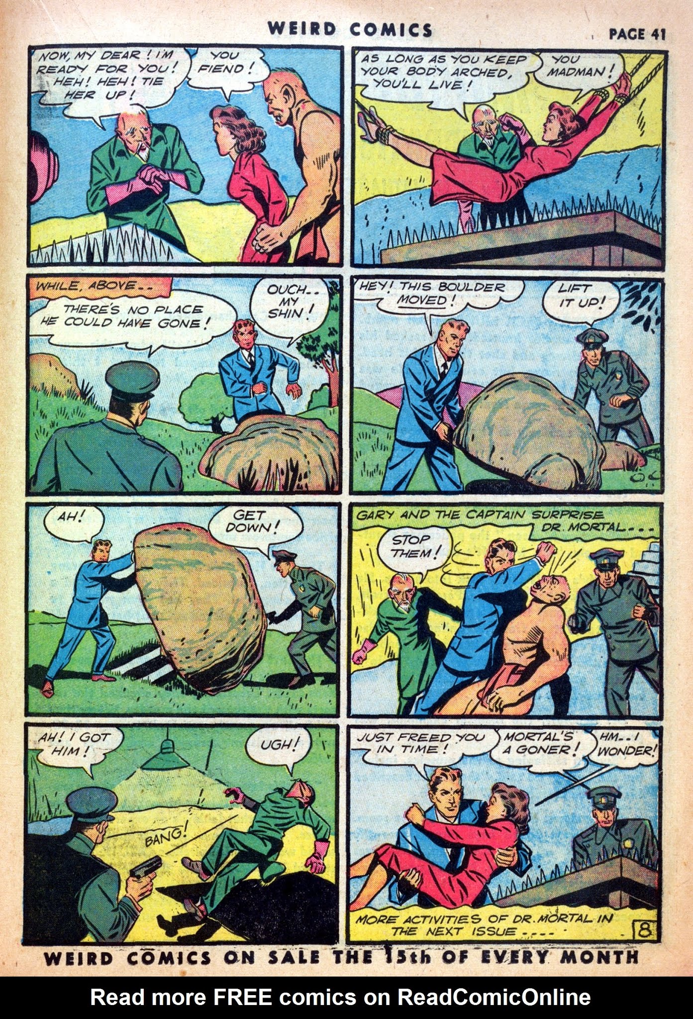 Read online Weird Comics comic -  Issue #16 - 42
