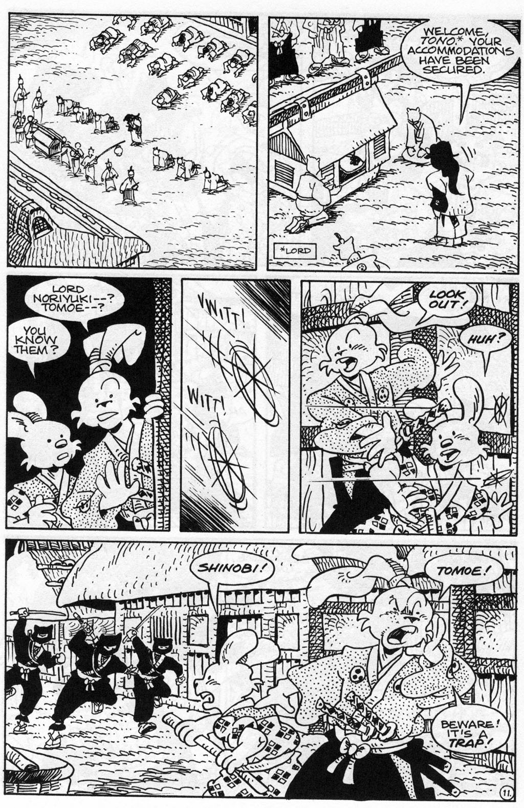 Read online Usagi Yojimbo (1996) comic -  Issue #72 - 13