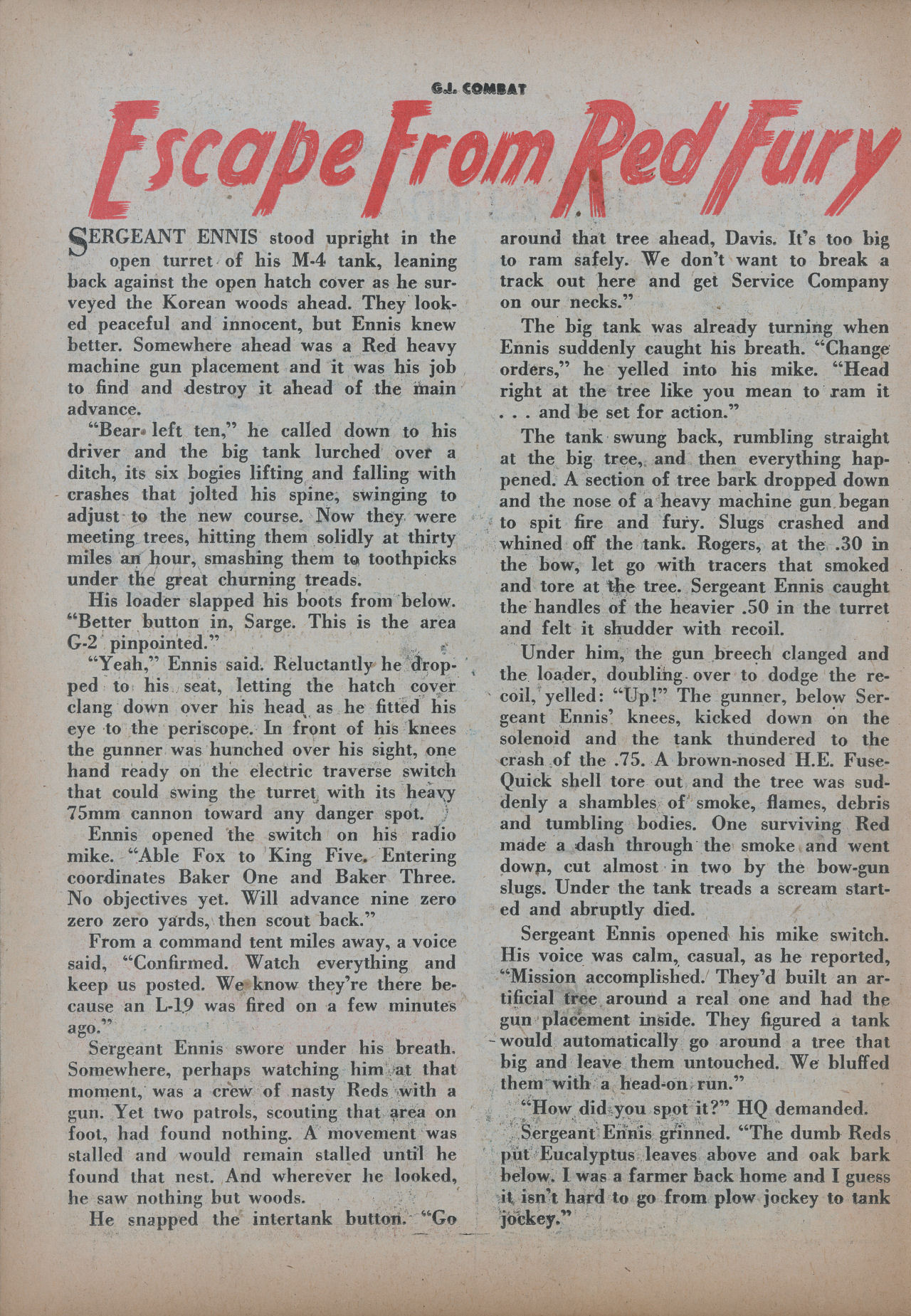 Read online G.I. Combat (1952) comic -  Issue #21 - 26