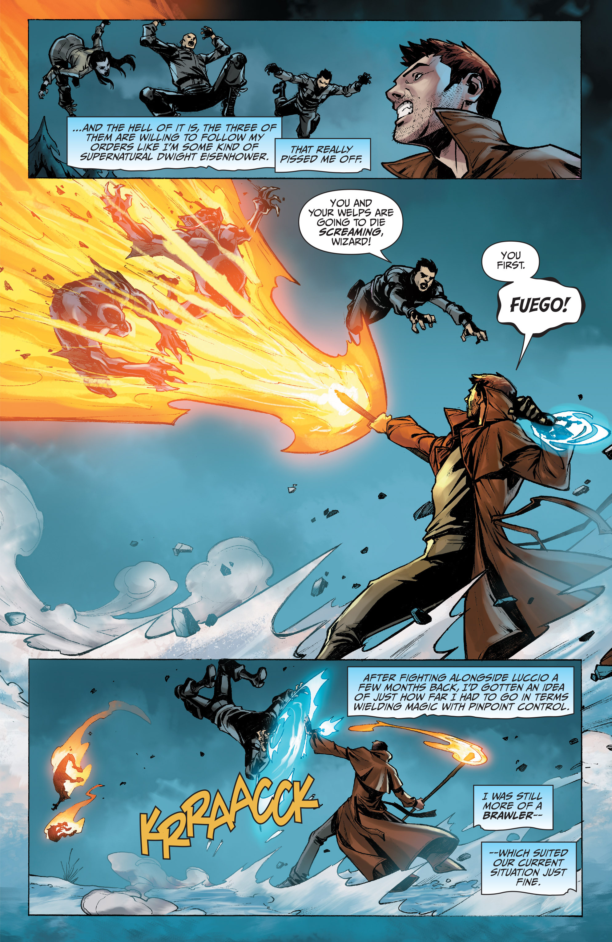 Read online Jim Butcher's The Dresden Files: War Cry comic -  Issue #1 - 18
