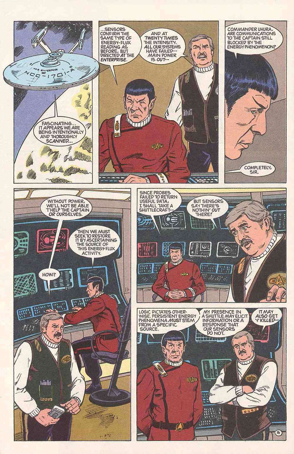 Read online Star Trek (1989) comic -  Issue #21 - 17