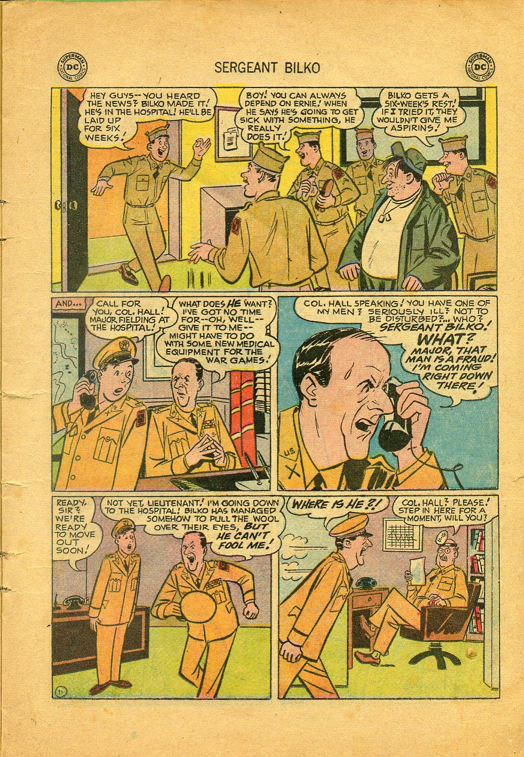 Read online Sergeant Bilko comic -  Issue #1 - 13