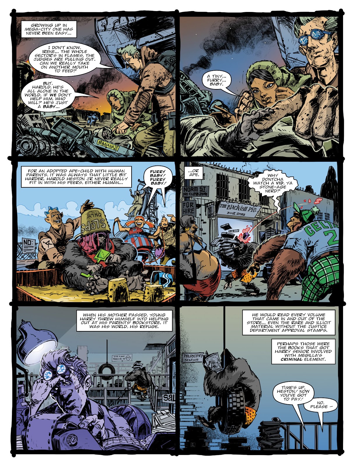 Judge Dredd Megazine (Vol. 5) issue 377 - Page 5