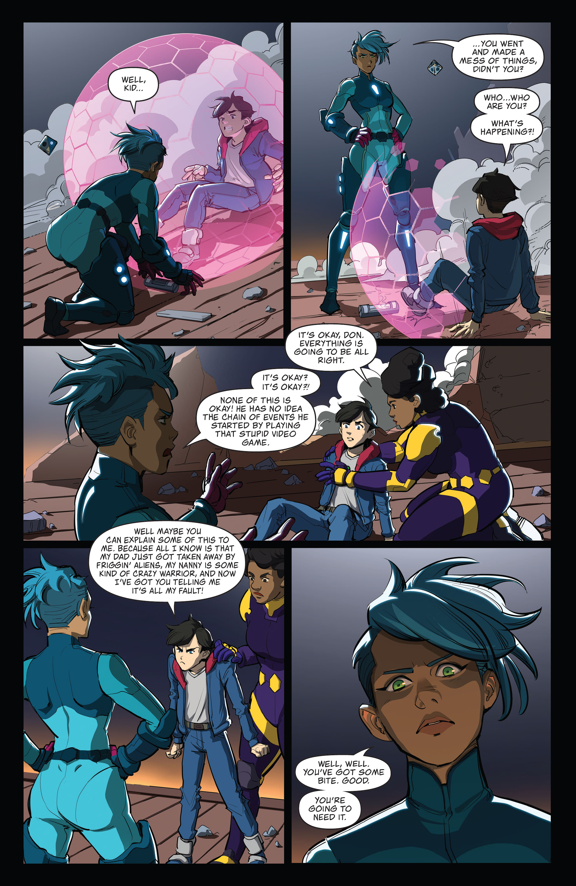 Read online Hexagon comic -  Issue #2 - 30
