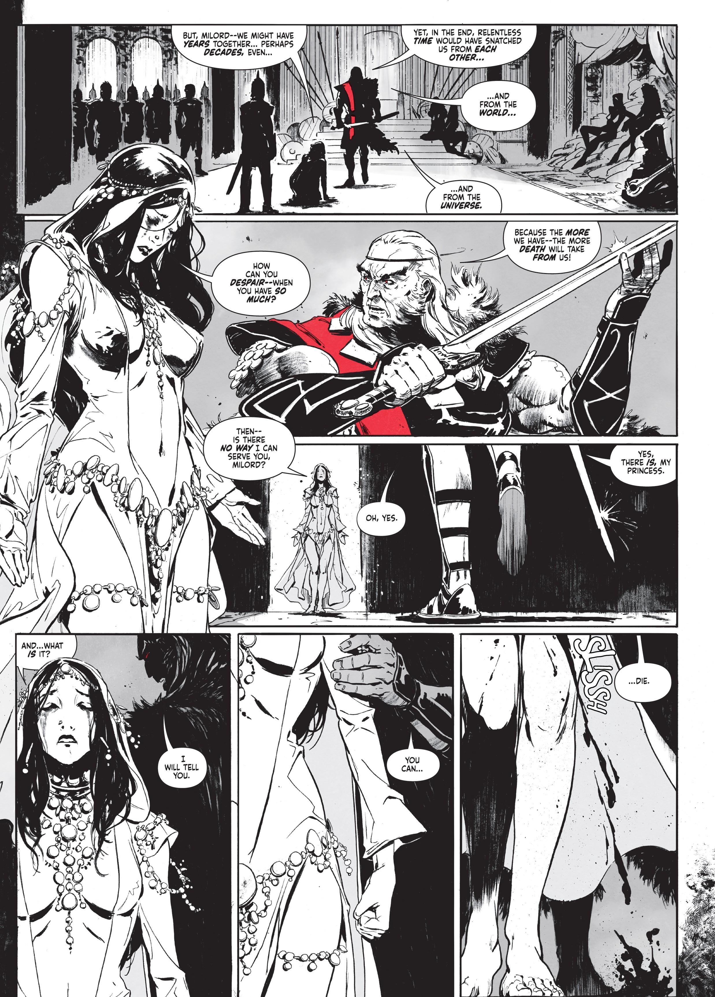 Read online Red Sonja: Ballad of the Red Goddess comic -  Issue # TPB - 17