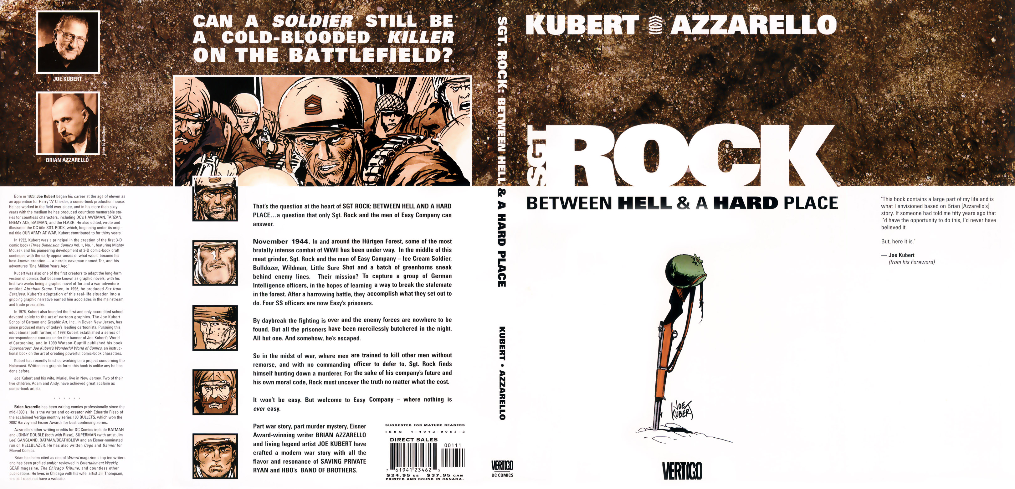 Read online Sgt. Rock: Between Hell & A Hard Place comic -  Issue # TPB - 1