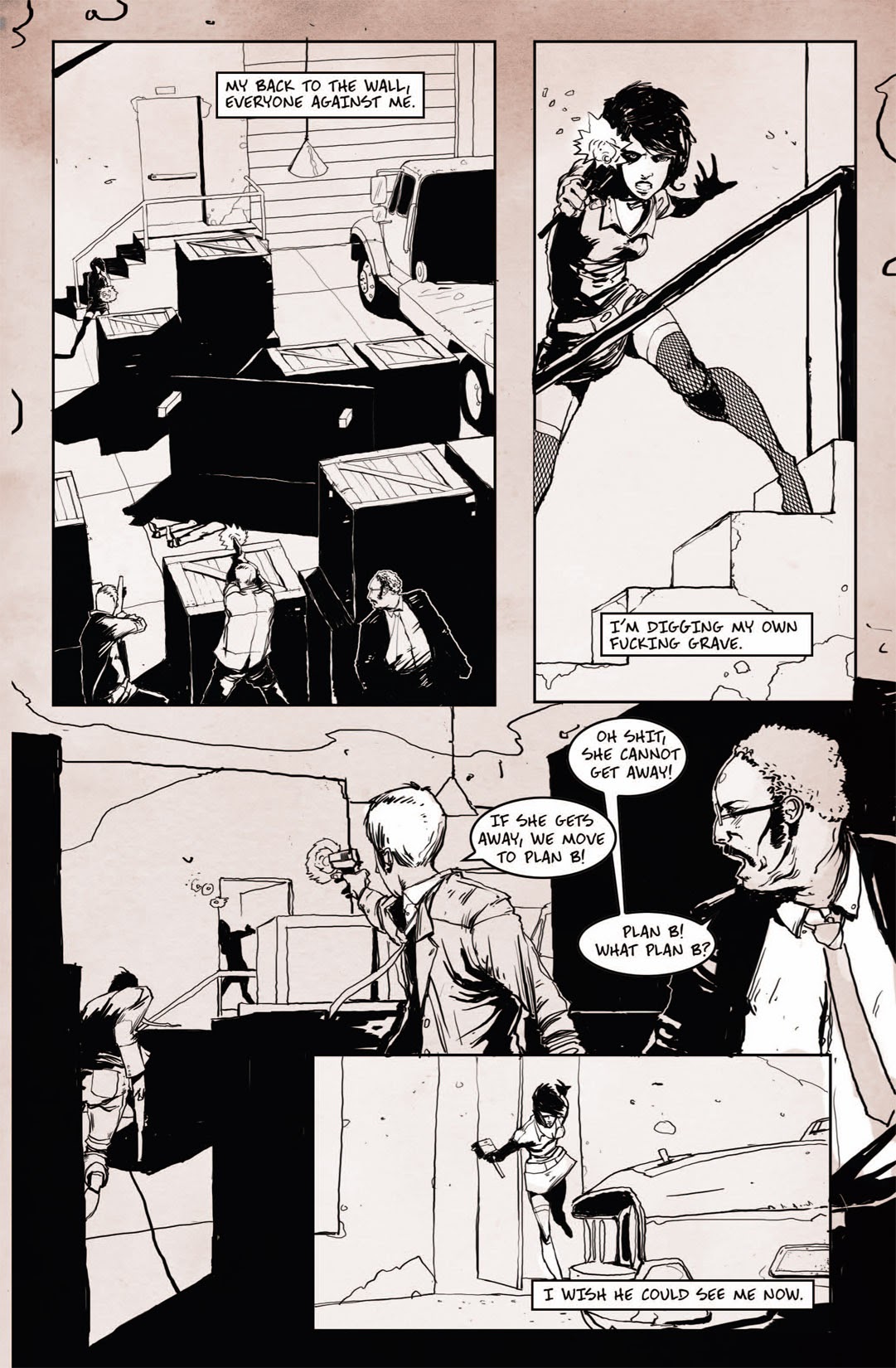 Read online Snow Angel comic -  Issue # TPB - 5