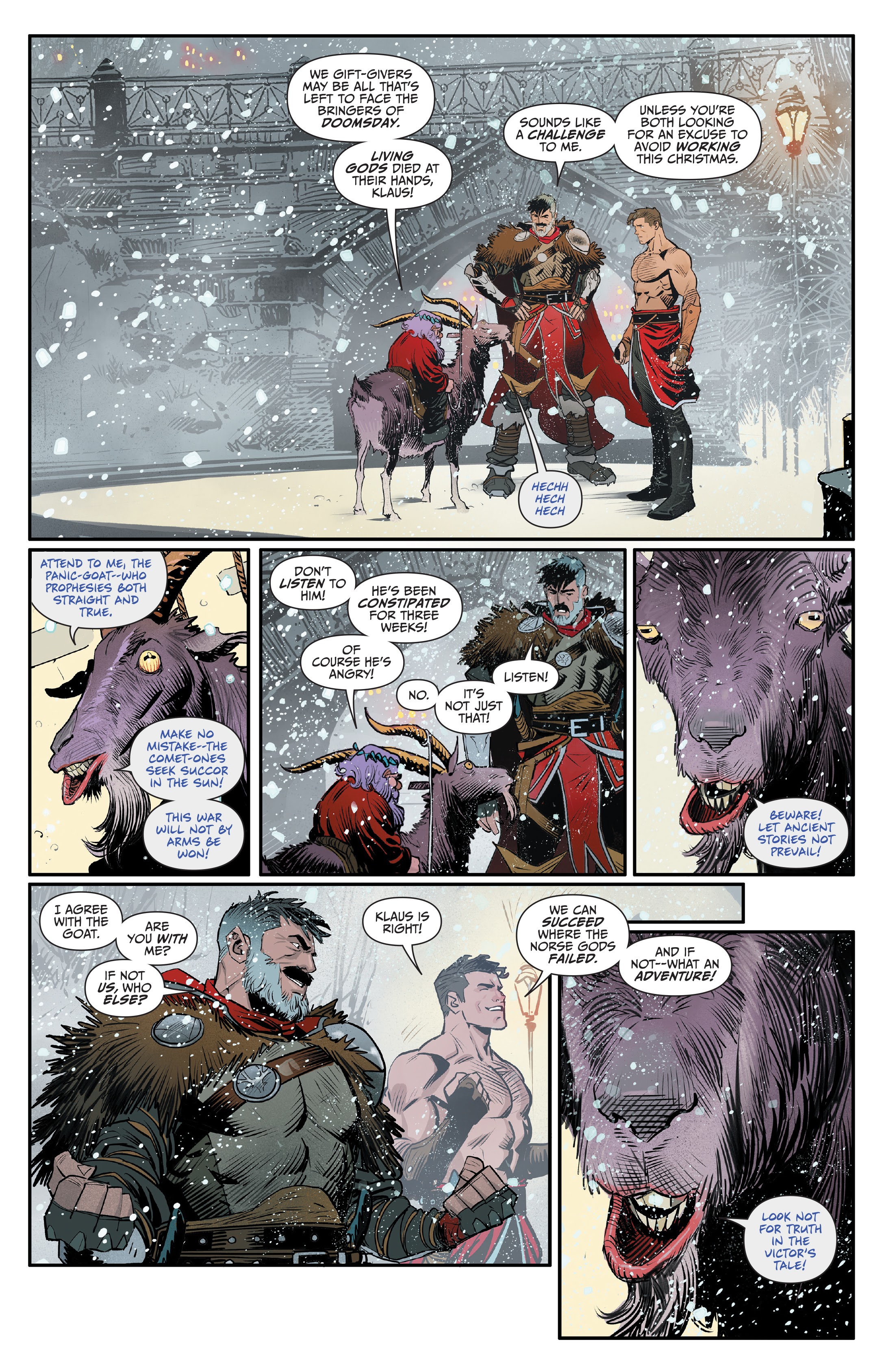 Read online Klaus: The Life & Times of Santa Claus comic -  Issue # TPB - 21