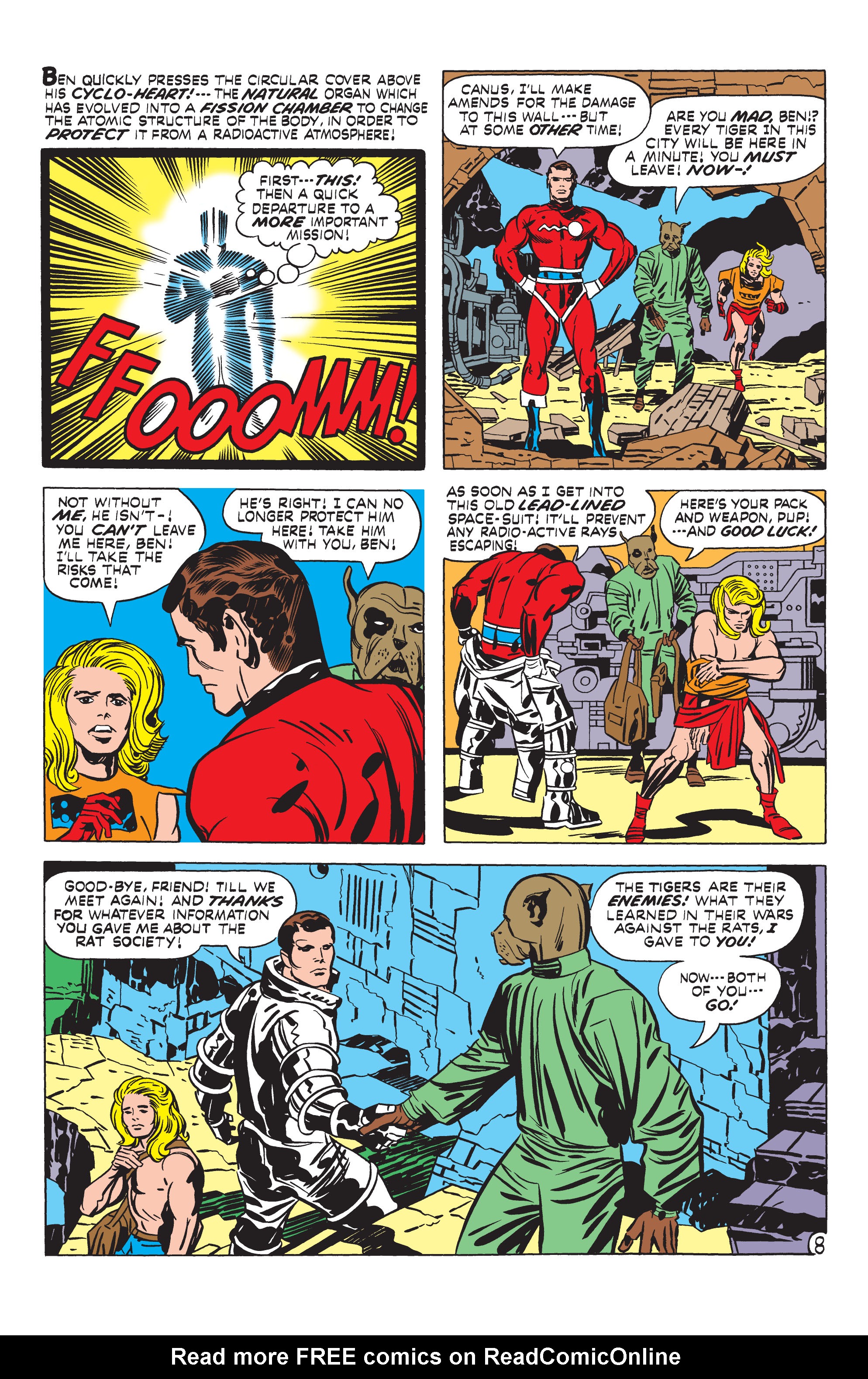 Read online Kamandi, The Last Boy On Earth comic -  Issue #2 - 8