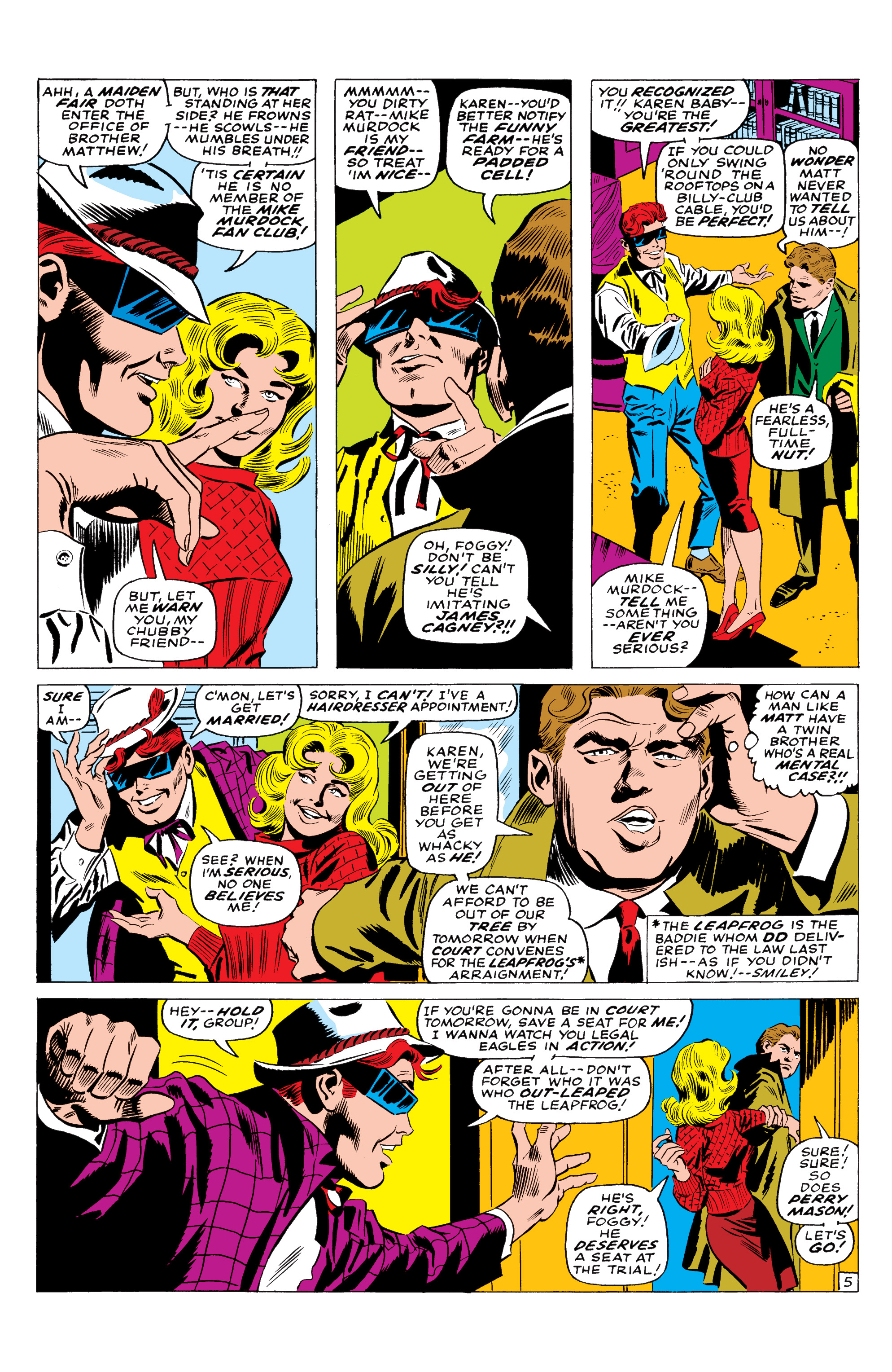 Read online Marvel Masterworks: Daredevil comic -  Issue # TPB 3 (Part 1) - 95