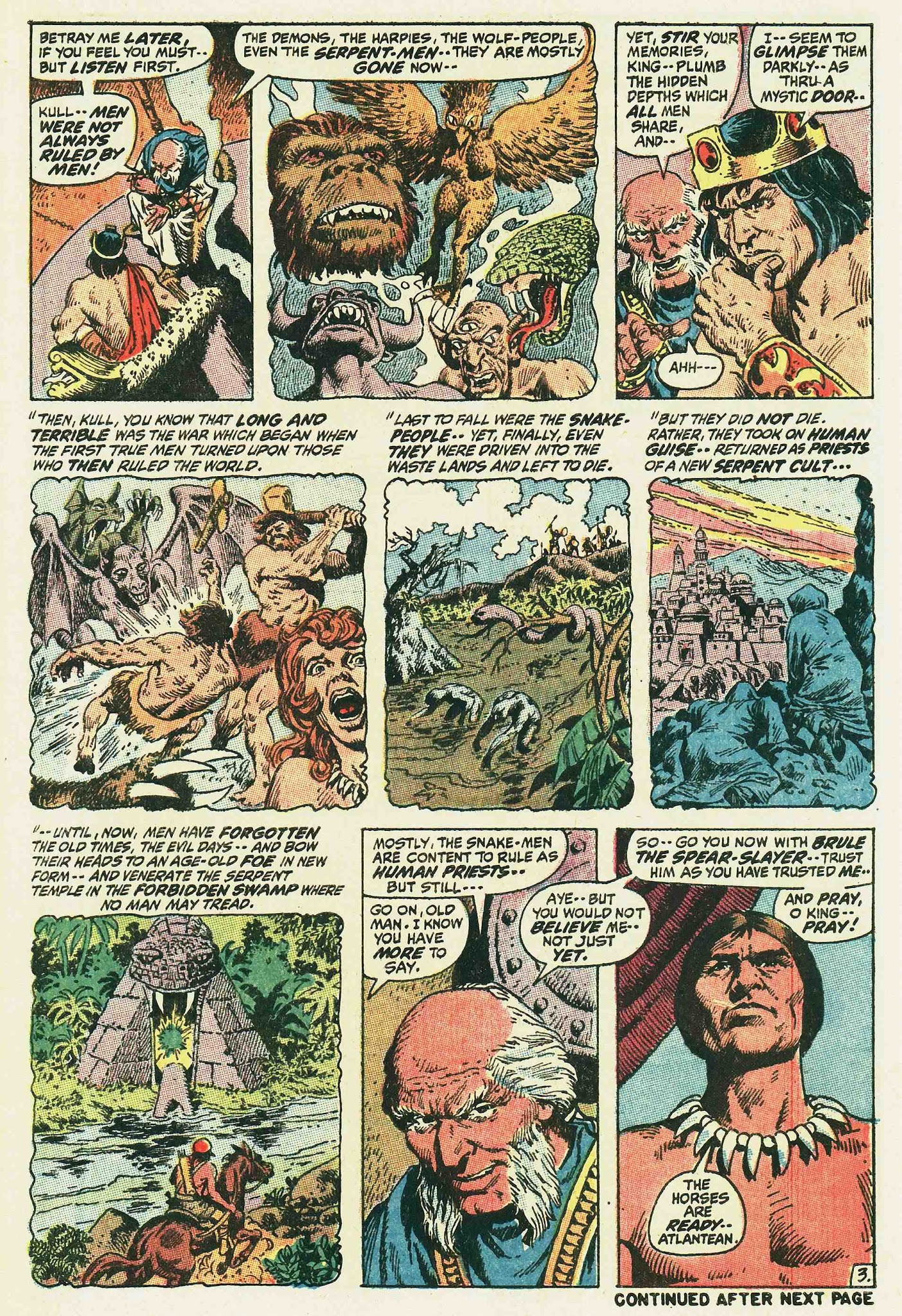Read online Kull, the Conqueror (1971) comic -  Issue #2 - 4