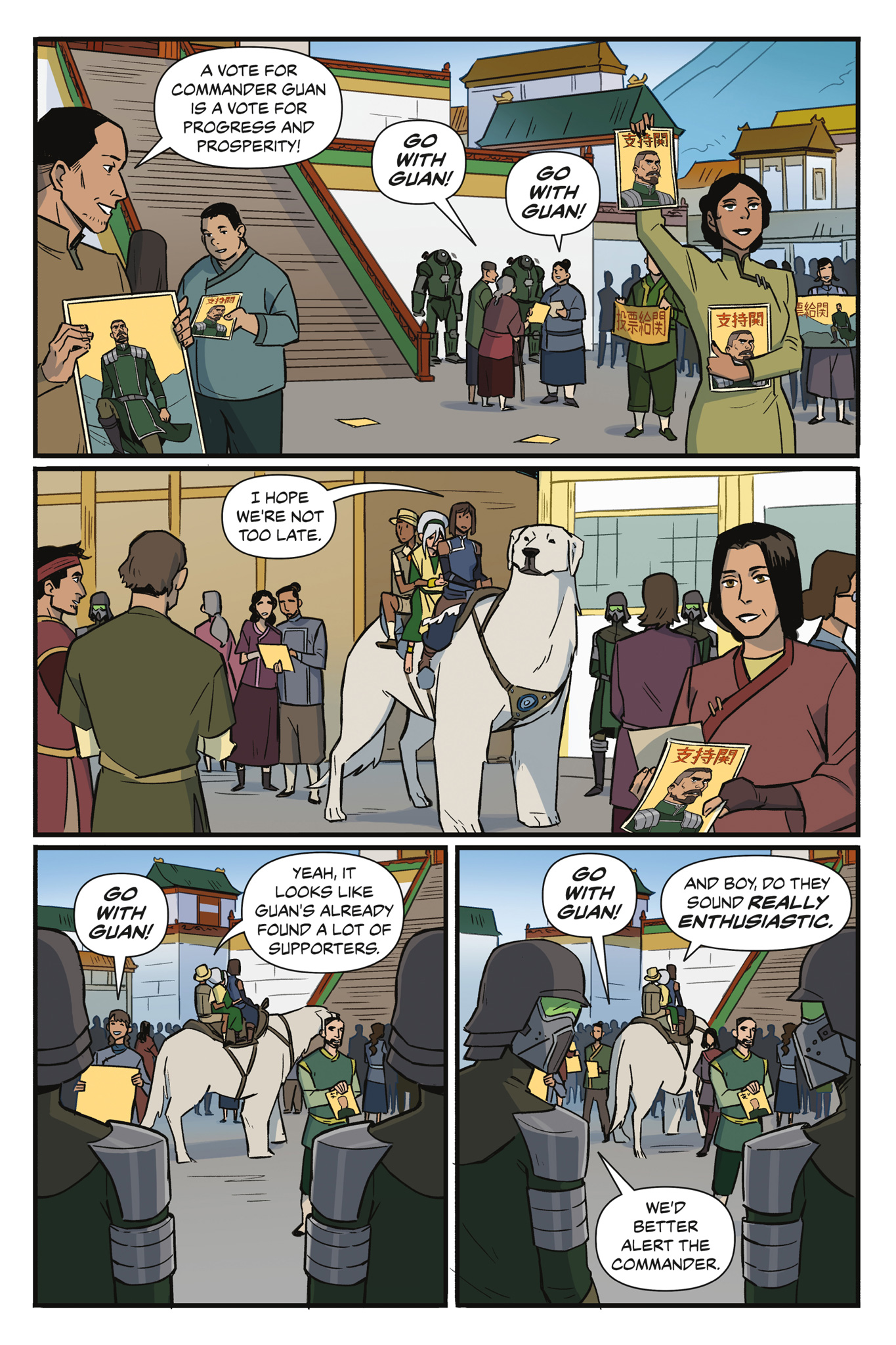 Read online Nickelodeon The Legend of Korra: Ruins of the Empire comic -  Issue # TPB 2 - 49