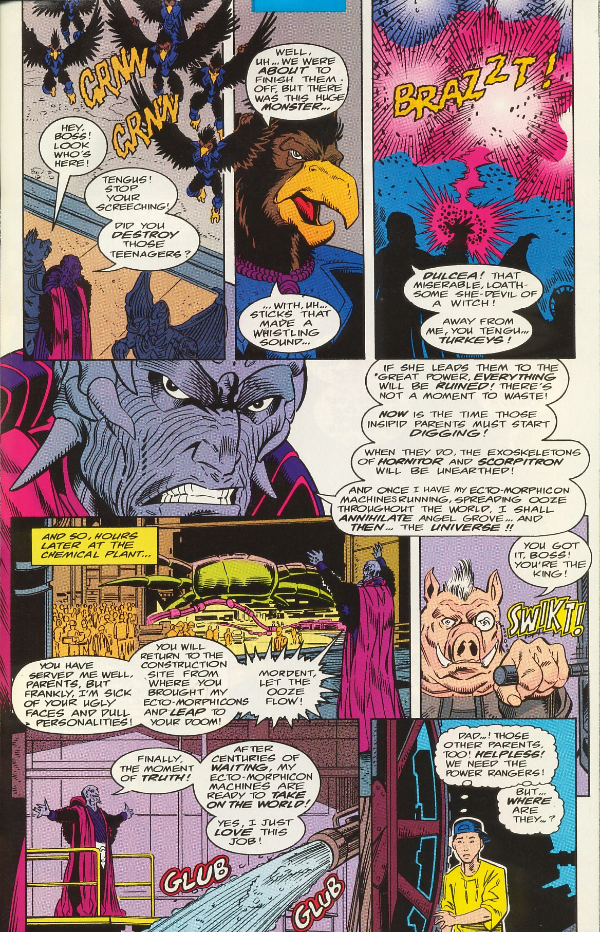 Read online Mighty Morphin' Power Rangers: The Movie comic -  Issue # Full - 27