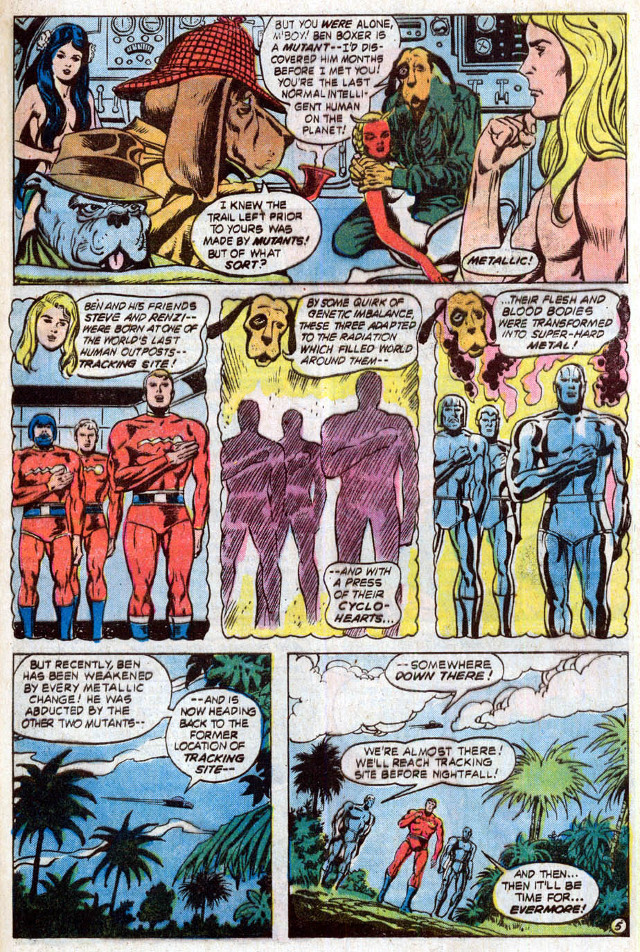 Read online Kamandi, The Last Boy On Earth comic -  Issue #56 - 6