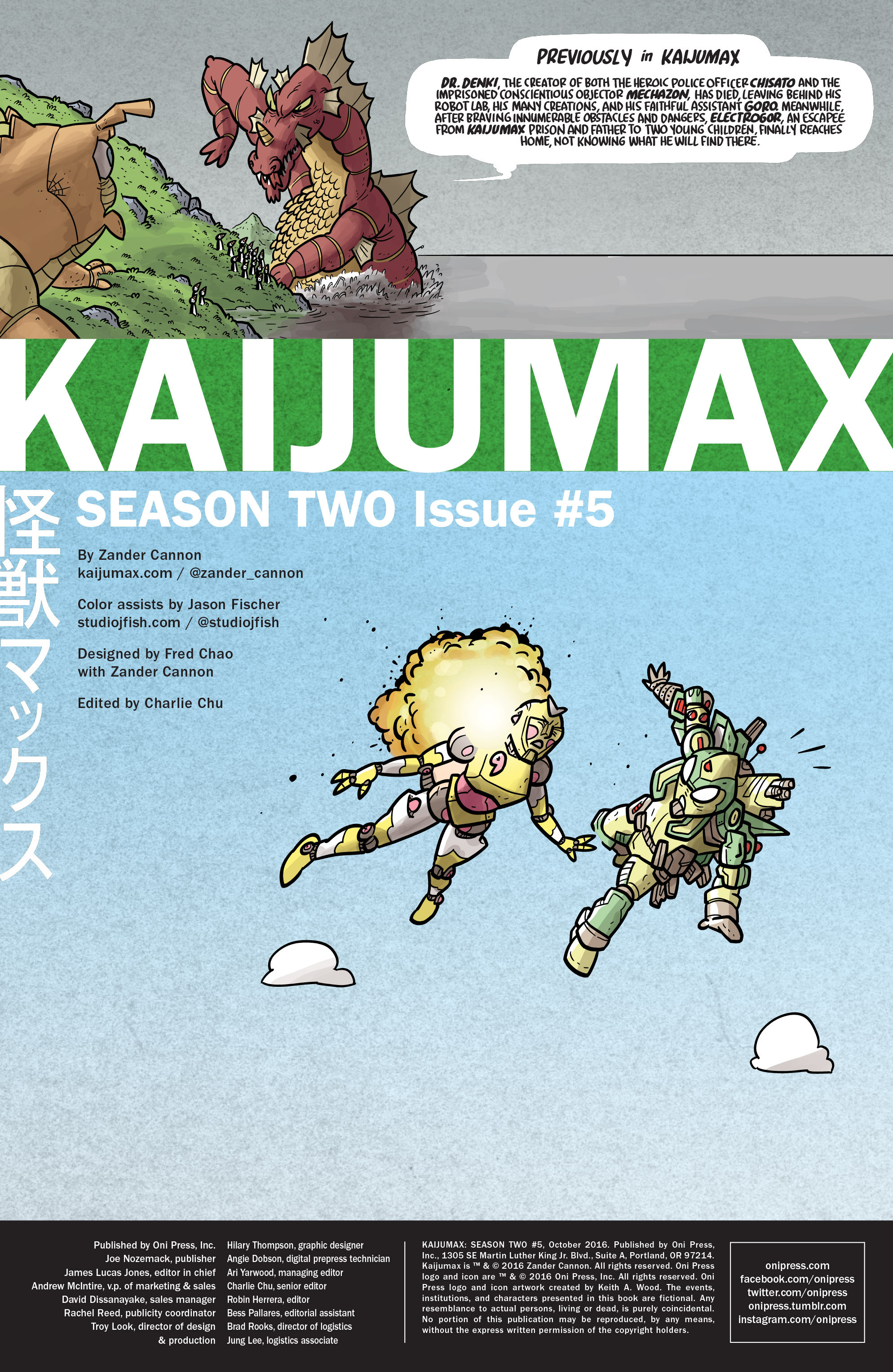 Read online Kaijumax Season 2 comic -  Issue #5 - 2
