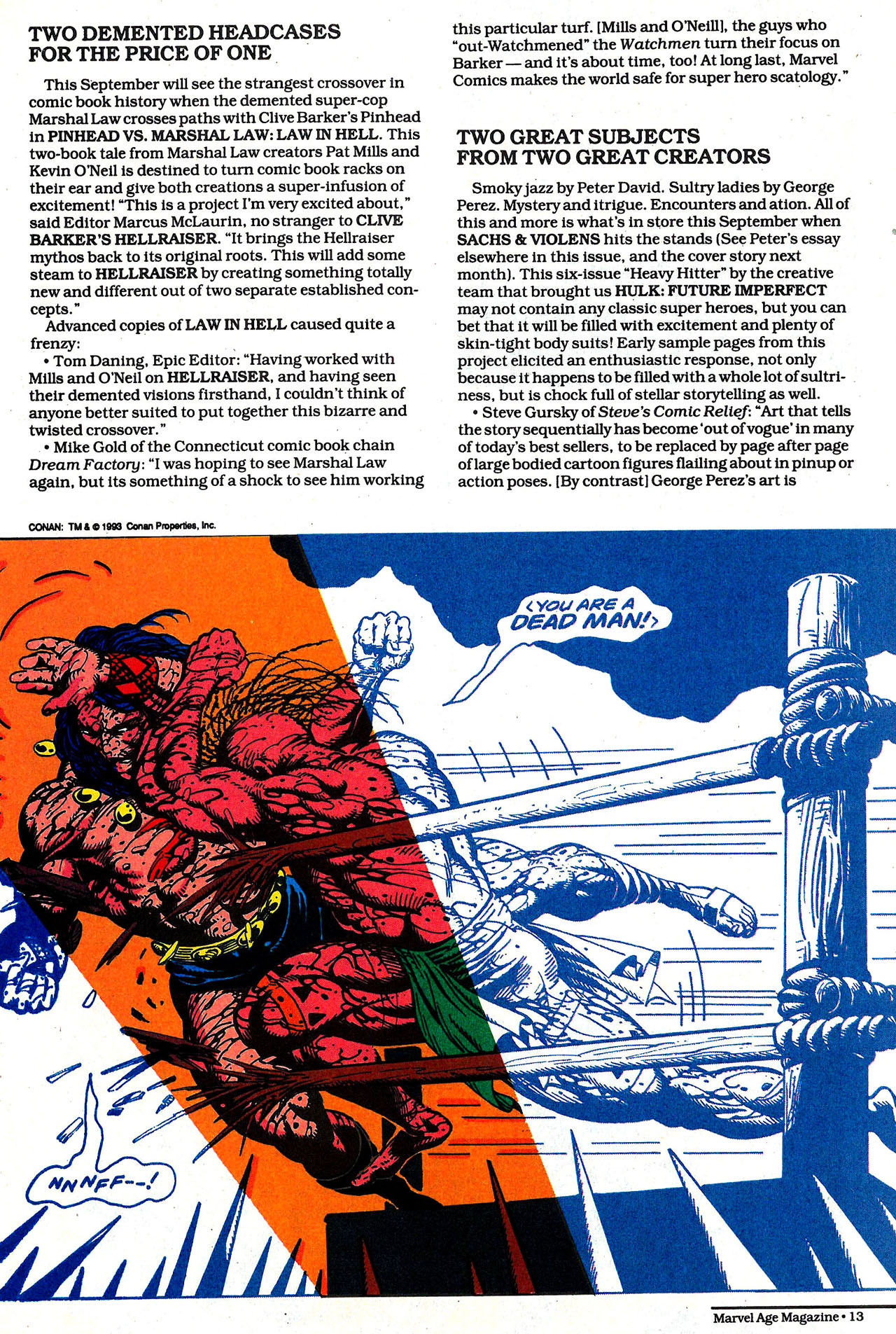 Read online Marvel Age comic -  Issue #128 - 13