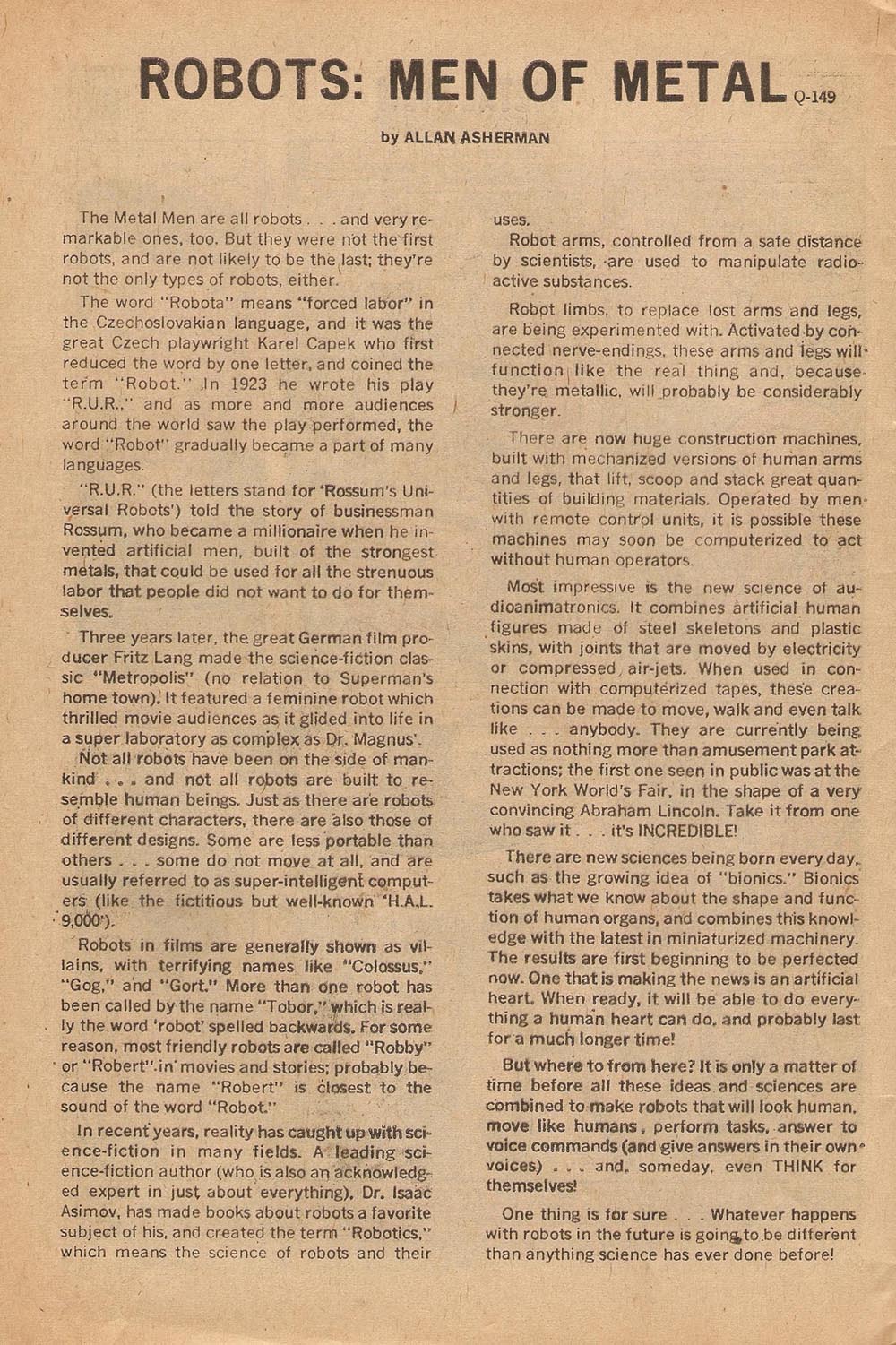 Read online Metal Men (1963) comic -  Issue #43 - 32