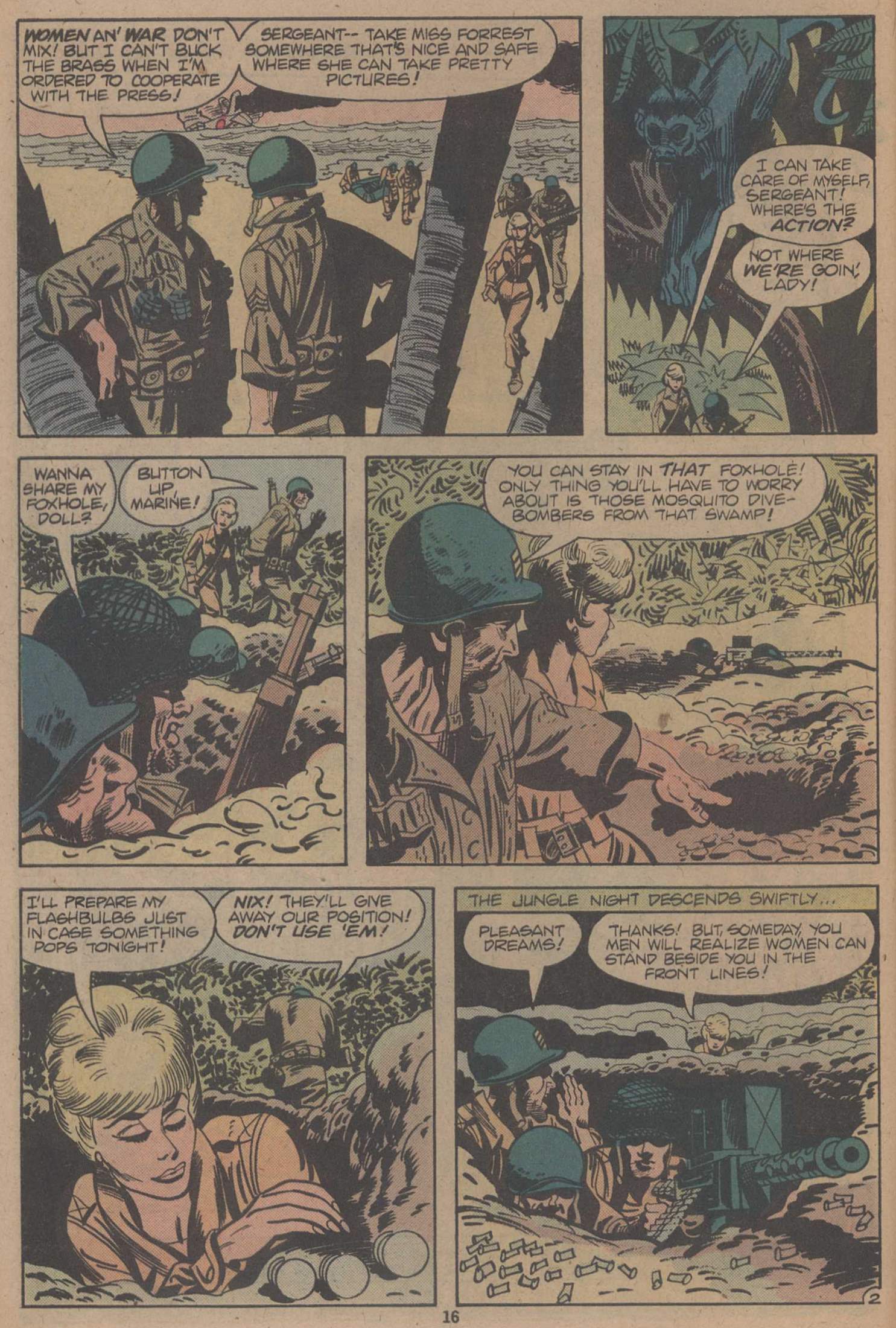 Read online G.I. Combat (1952) comic -  Issue #212 - 16
