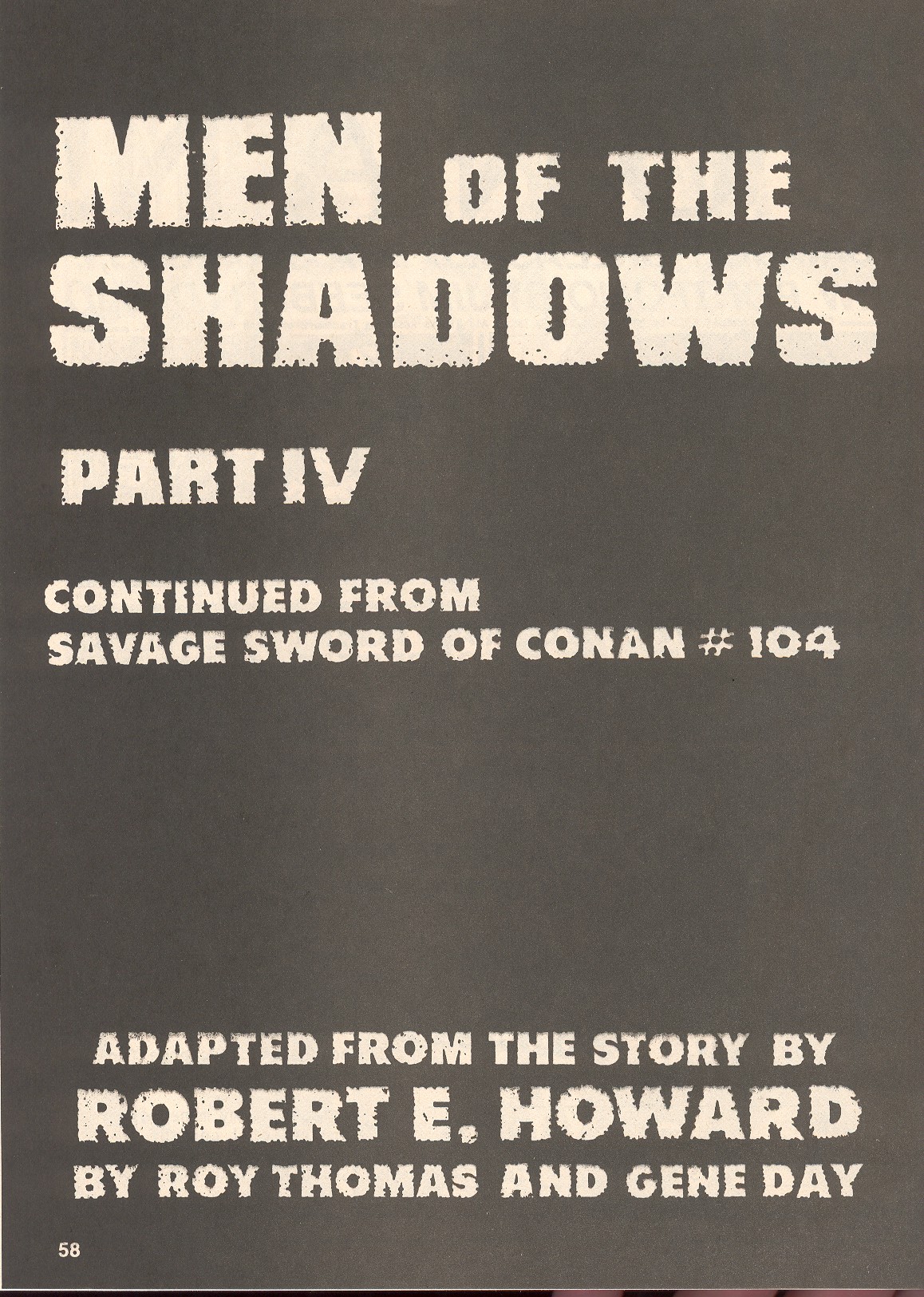 Read online The Savage Sword Of Conan comic -  Issue #106 - 58