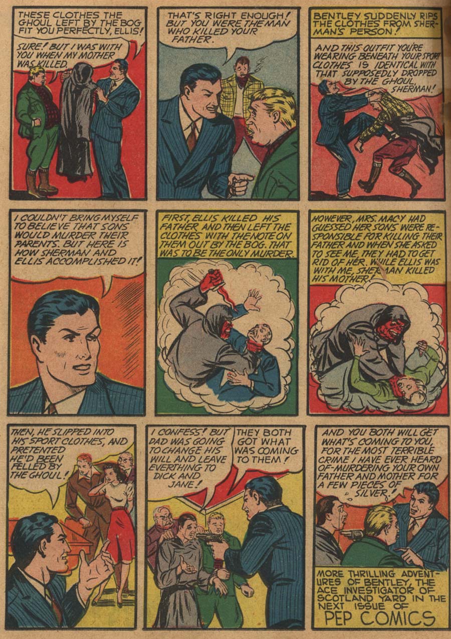 Read online Pep Comics comic -  Issue #12 - 66