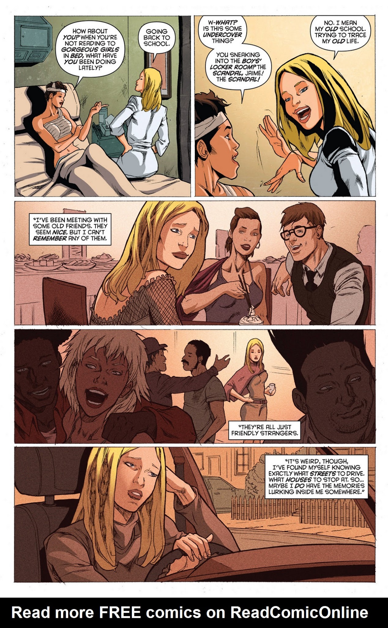 Read online The Bionic Woman comic -  Issue #7 - 7