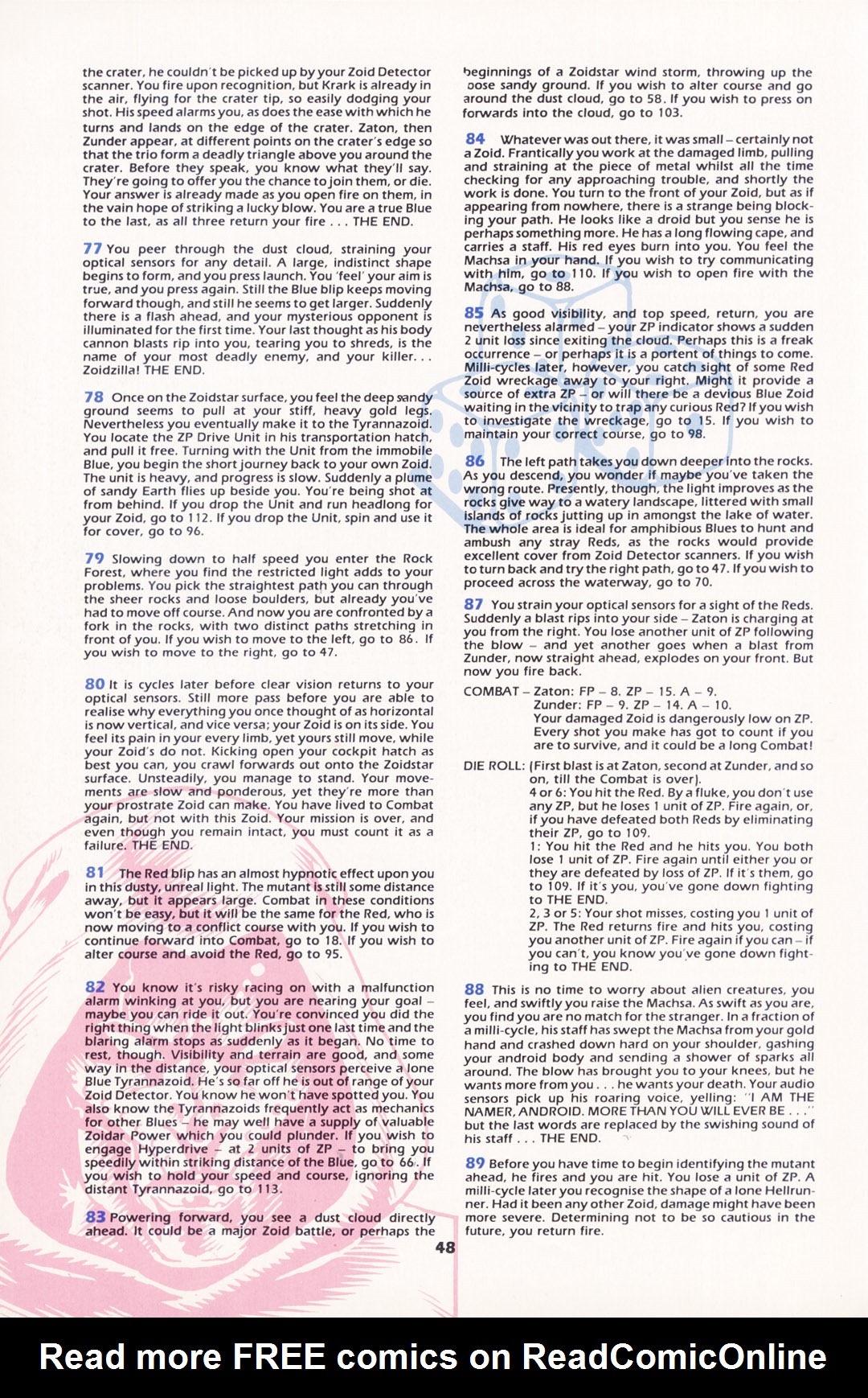 Read online Zoids Annual comic -  Issue # Full - 47