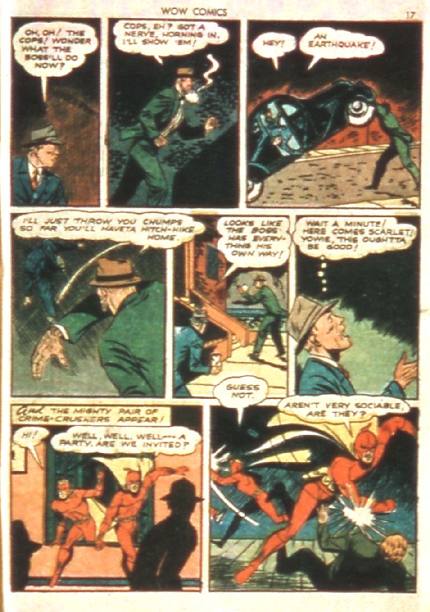 Read online Wow Comics comic -  Issue #5 - 17