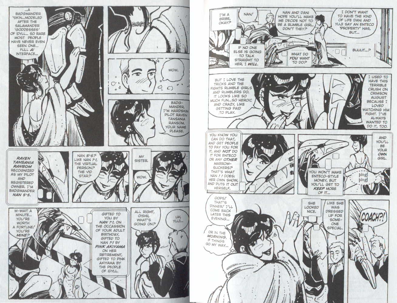 Read online Rumble Girls: Silky Warrior Tansie comic -  Issue #3 - 7