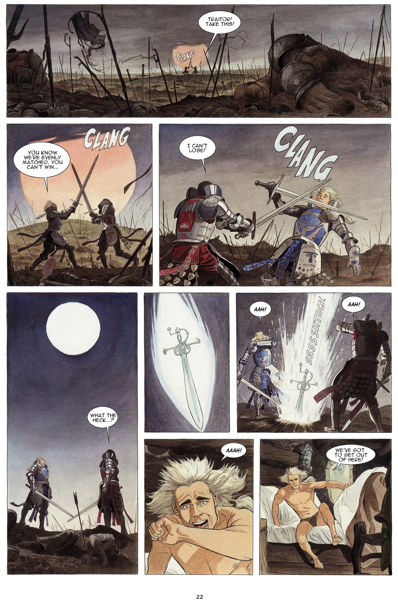 Read online The Swords of Glass comic -  Issue #1 - 22