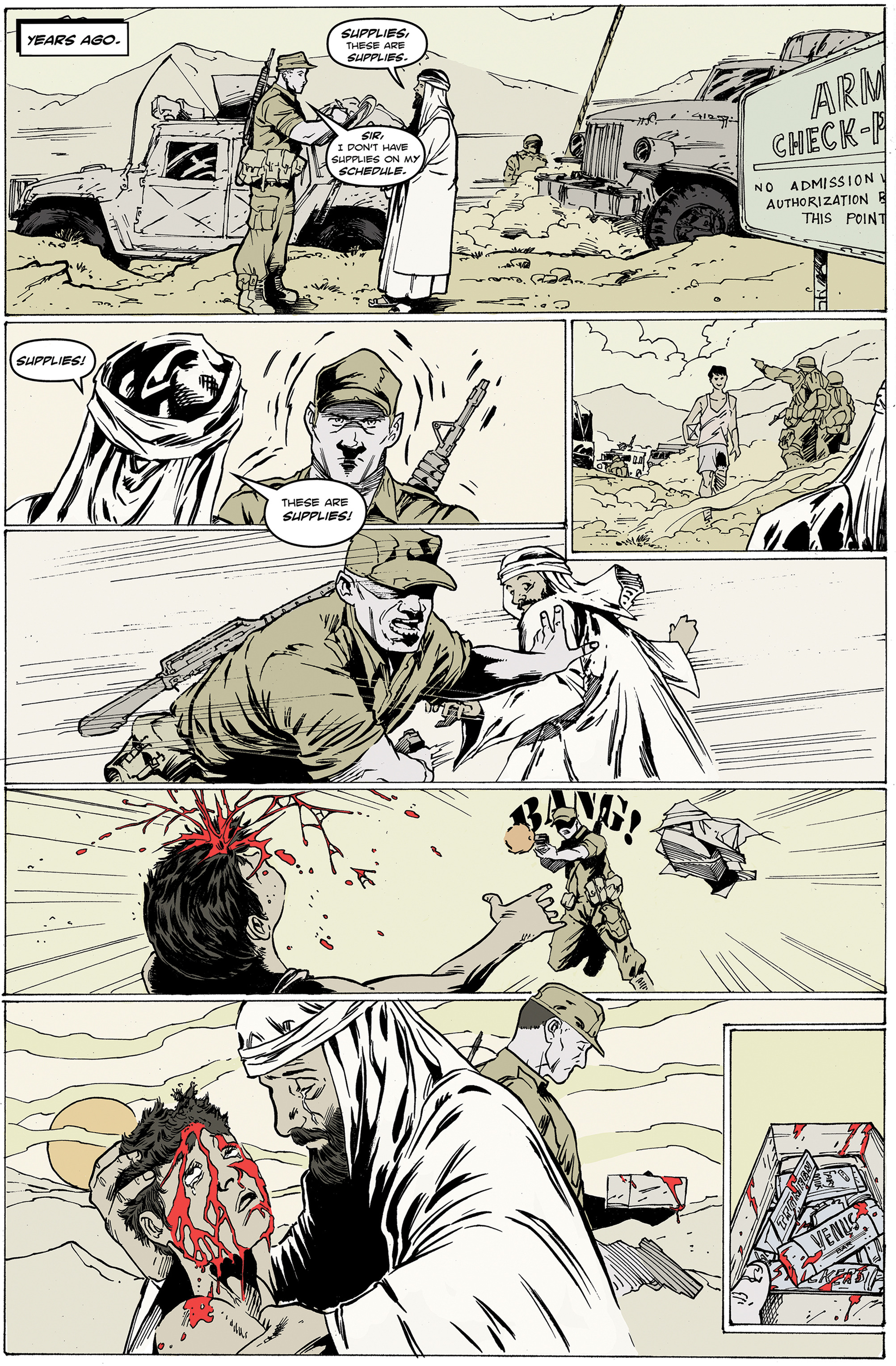 Read online Moros: A Hard Boiled Hero comic -  Issue #1 - 20