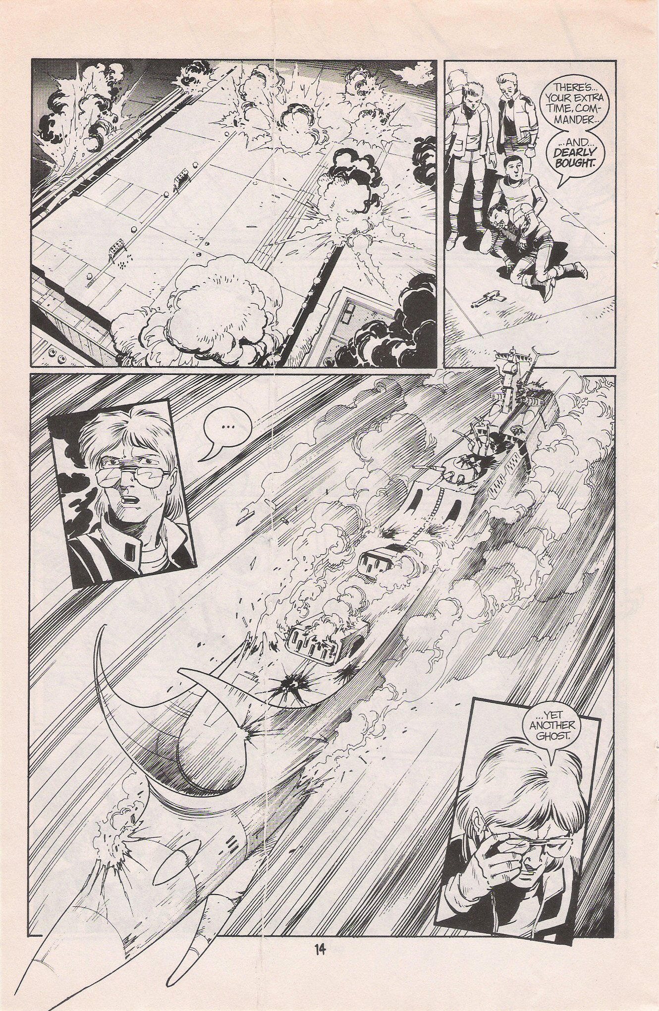 Read online Captain Harlock: Deathshadow Rising comic -  Issue #6 - 16