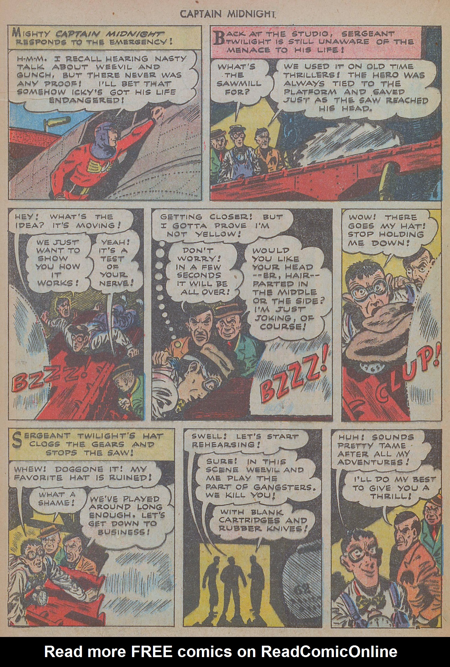 Read online Captain Midnight (1942) comic -  Issue #24 - 20