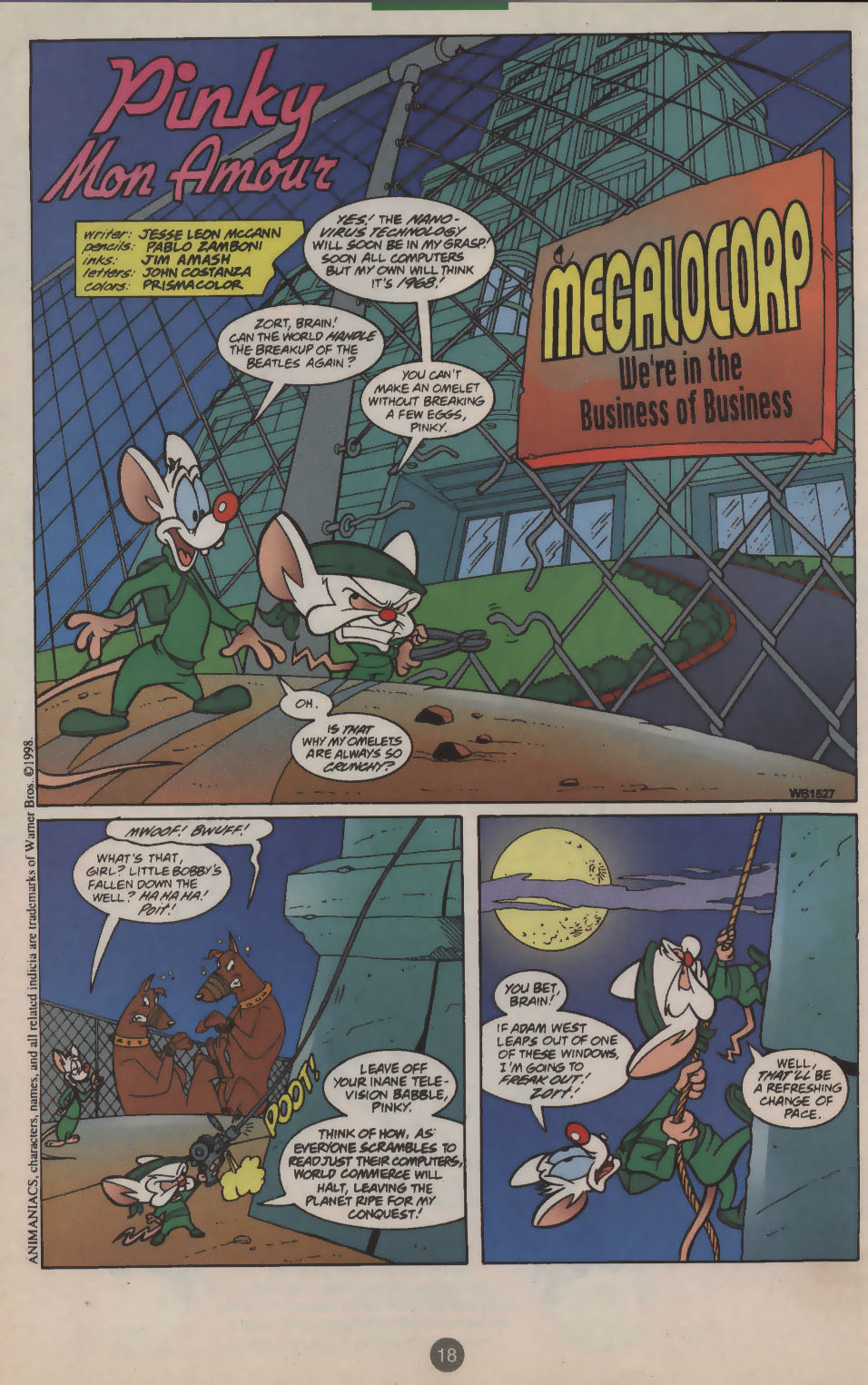 Read online Pinky and The Brain comic -  Issue #24 - 14