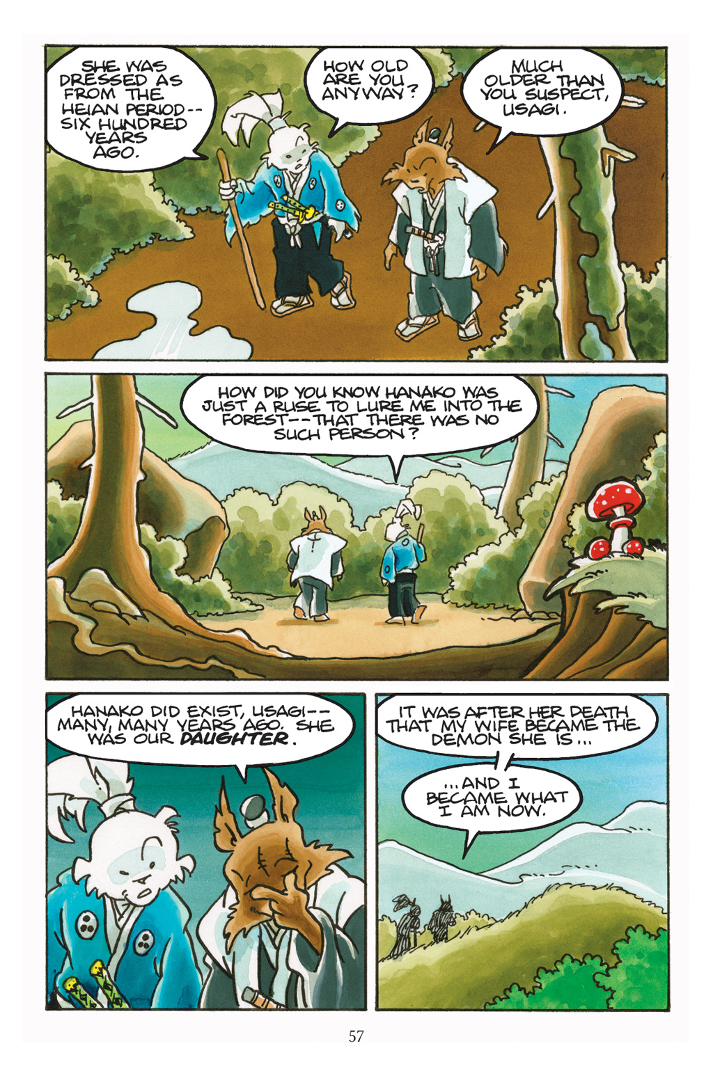 Read online Usagi Yojimbo: Yokai comic -  Issue # Full - 54