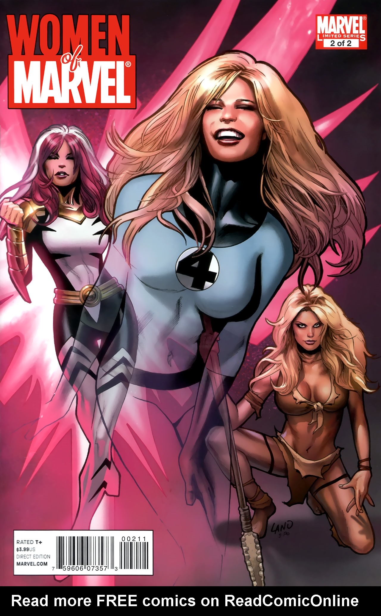 Read online Women of Marvel (2011) comic -  Issue #2 - 1