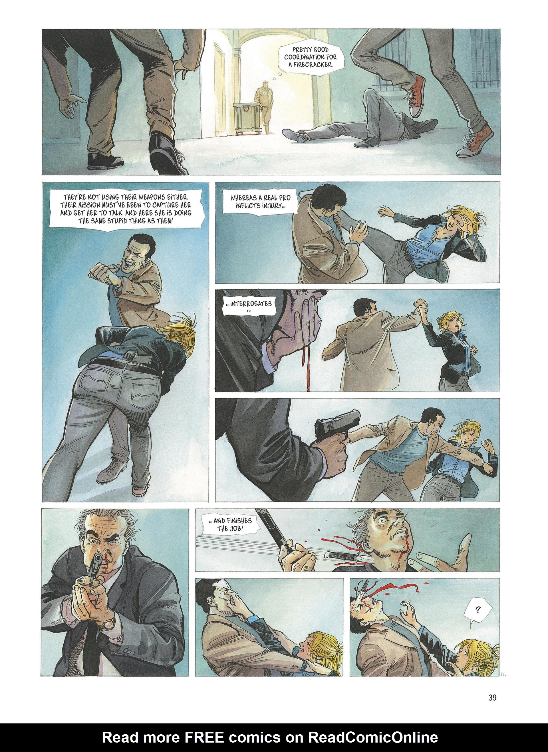 Read online The Bleiberg Project comic -  Issue #1 - 39