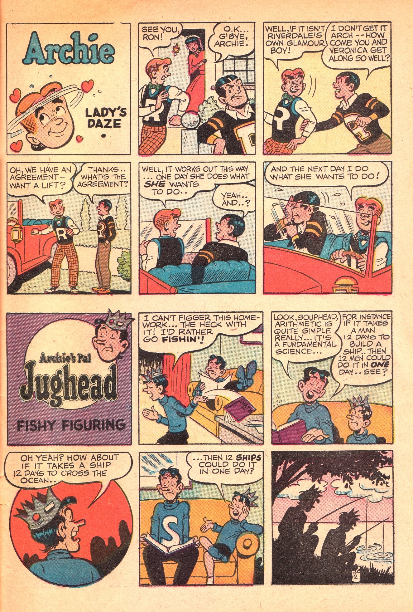 Read online Archie's Joke Book Magazine comic -  Issue #3 - 23