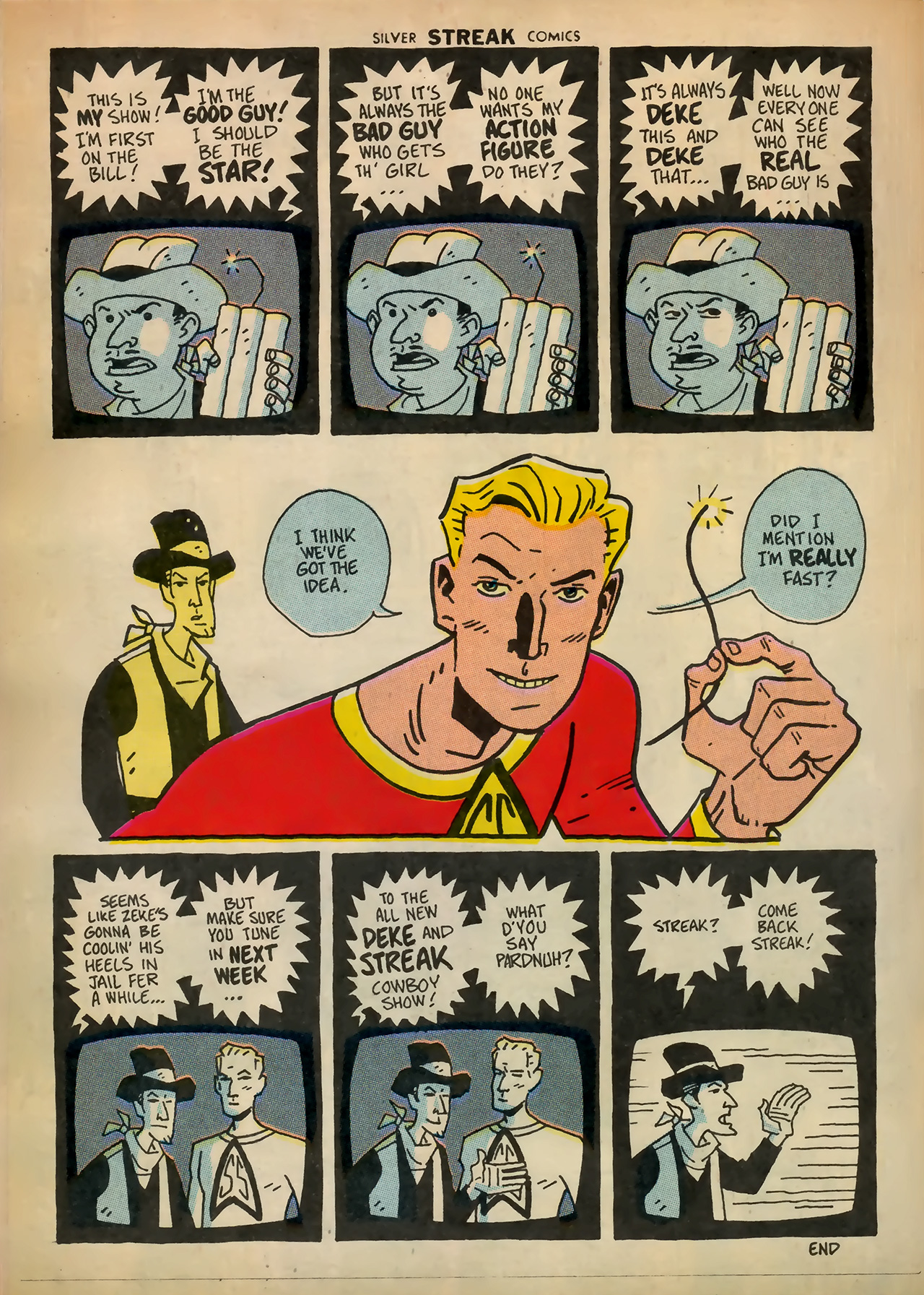 Read online Silver Streak Comics comic -  Issue #24 - 16