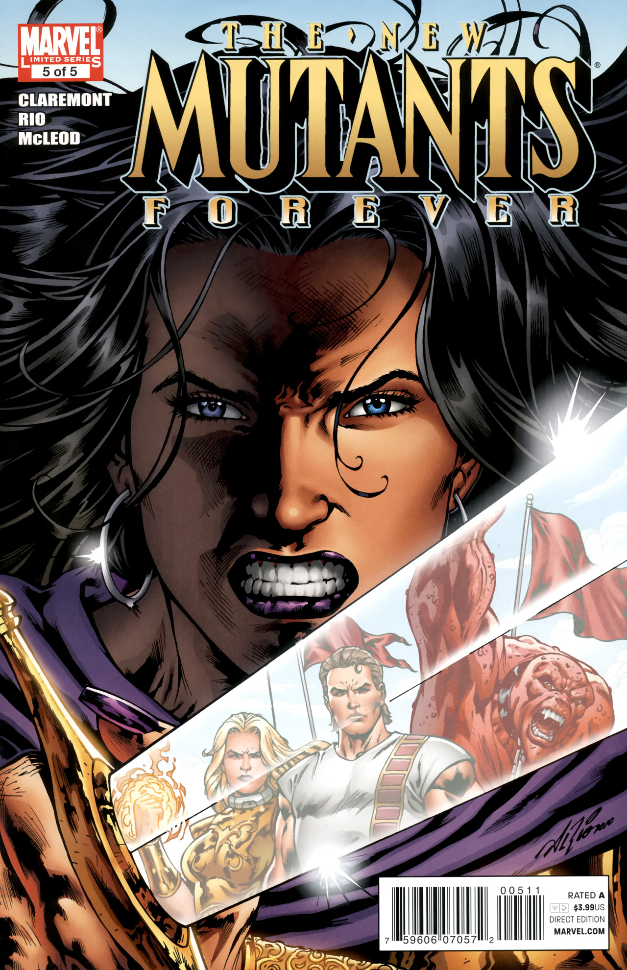 Read online New Mutants Forever comic -  Issue #5 - 1