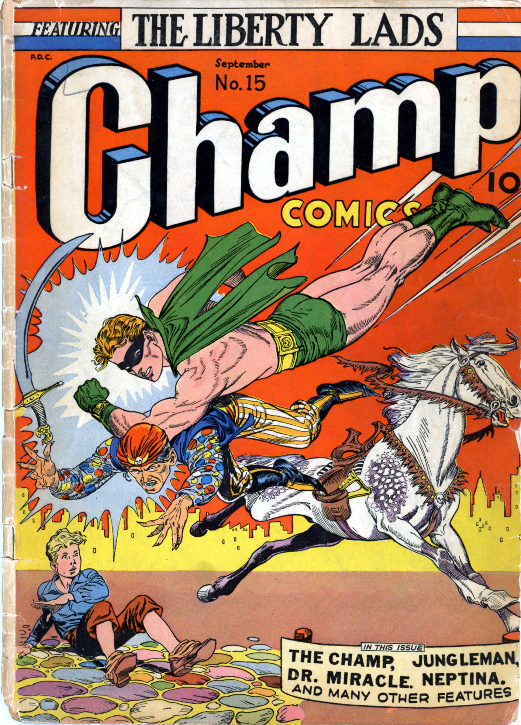Read online Champ Comics comic -  Issue #15 - 1
