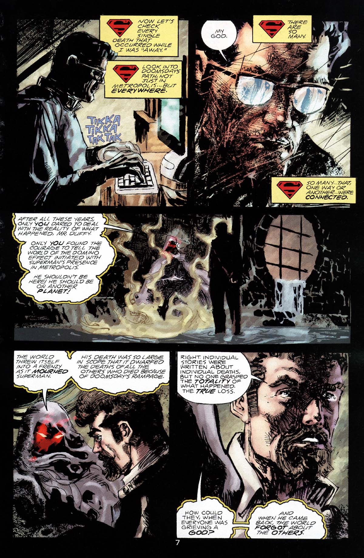 Read online Superman: Day of Doom comic -  Issue #4 - 8