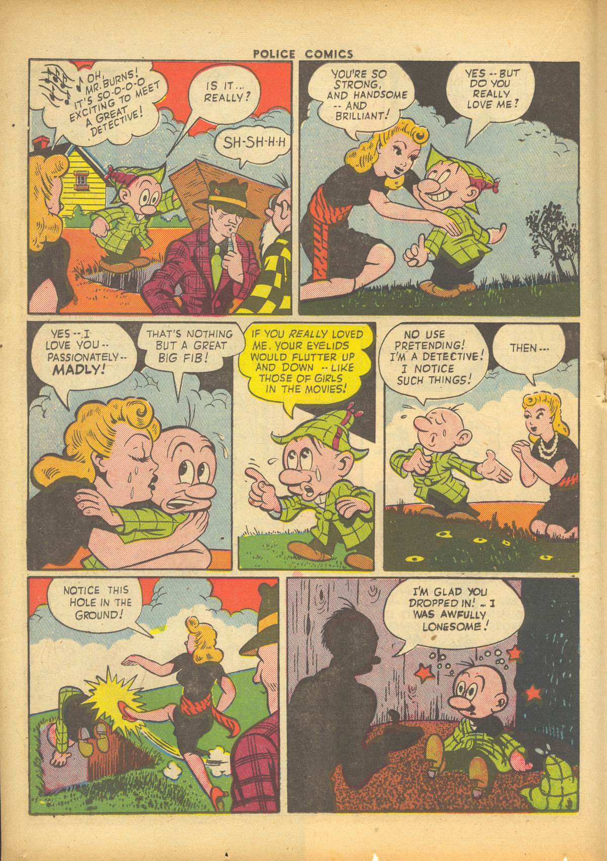 Read online Police Comics comic -  Issue #28 - 26