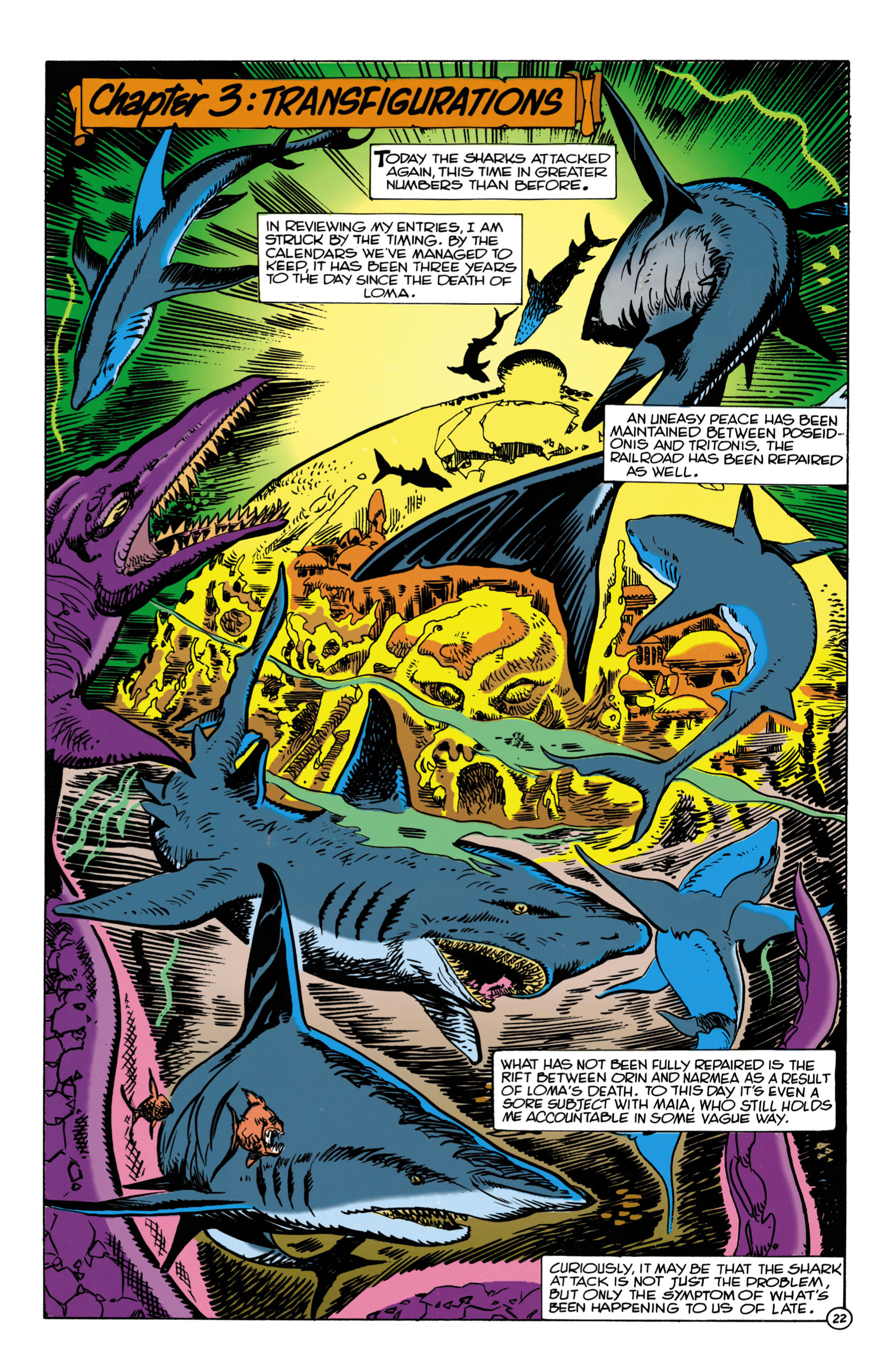 Read online The Atlantis Chronicles comic -  Issue #2 - 22